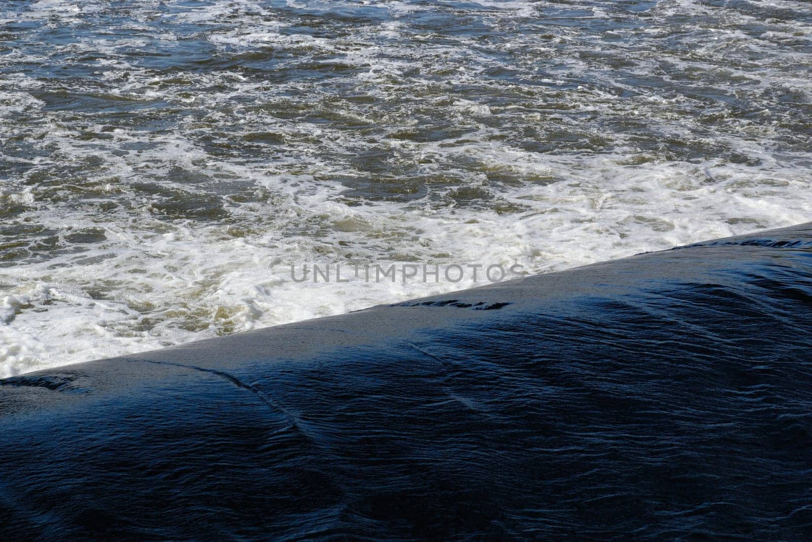 at the weir