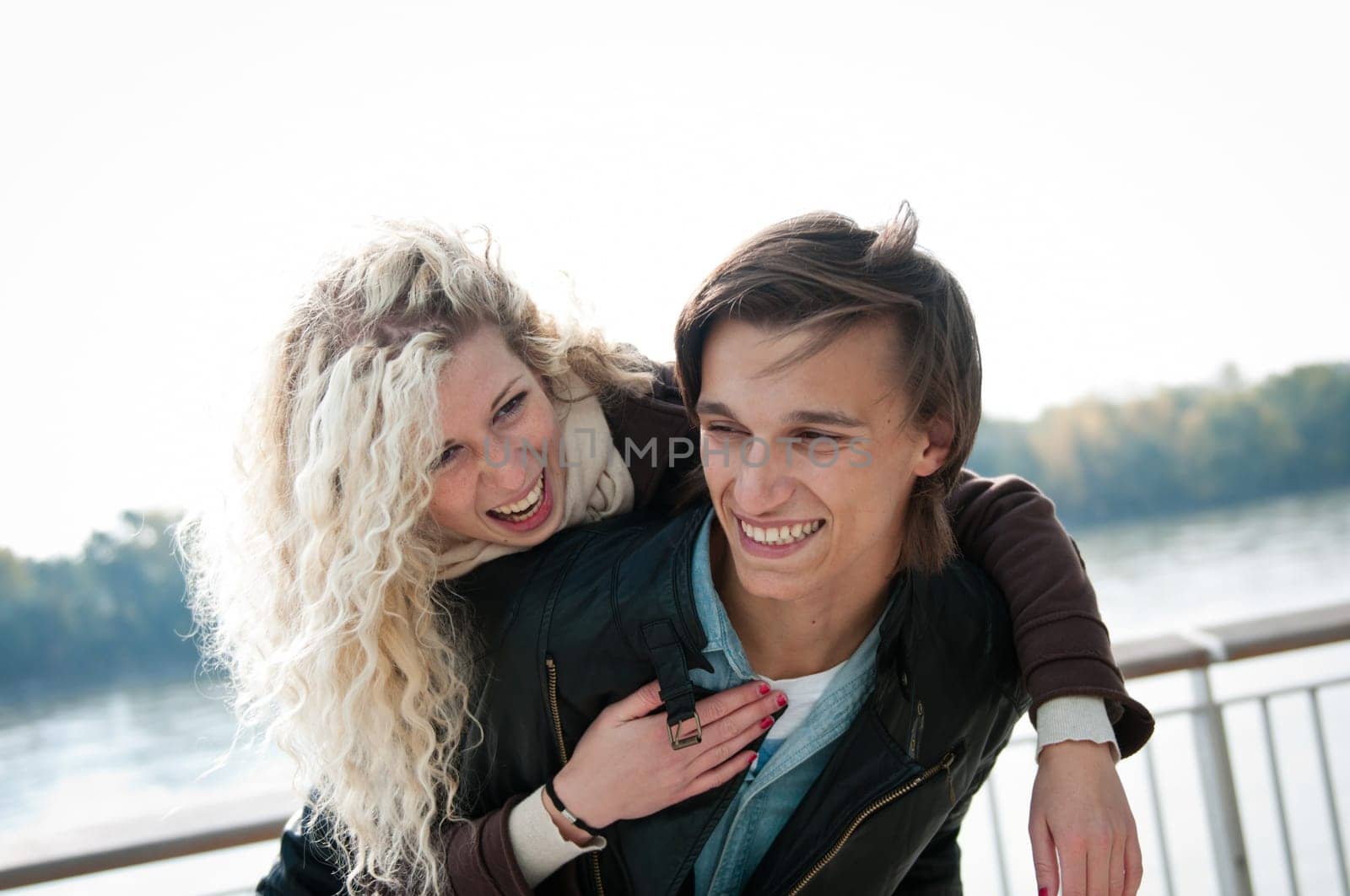 Great time - young couple together