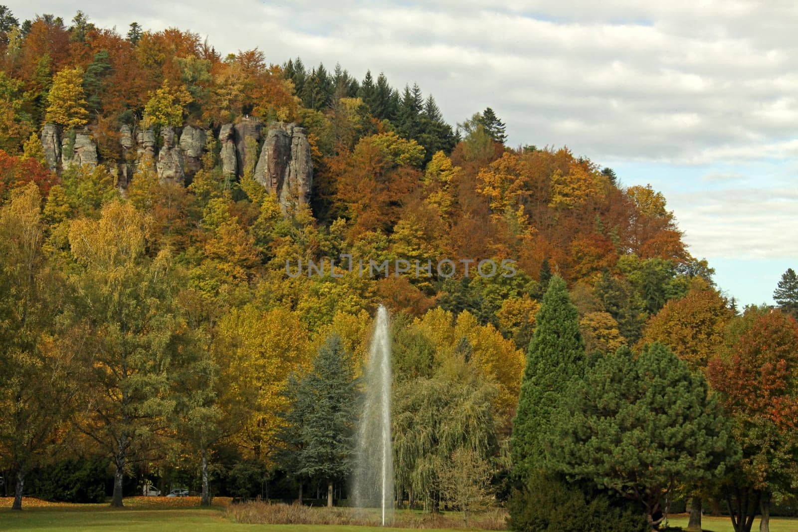 Spa gardens in Bad Herrenalb