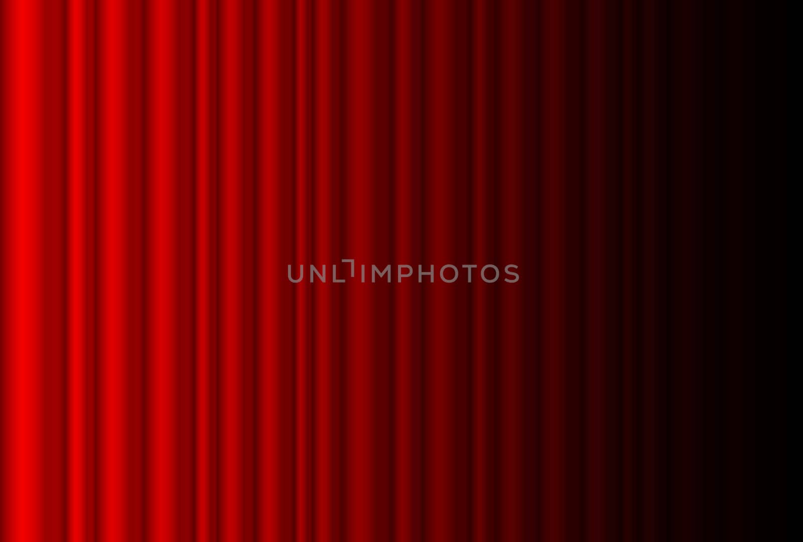 Fragment dark red stage curtain. Illustration of the designer