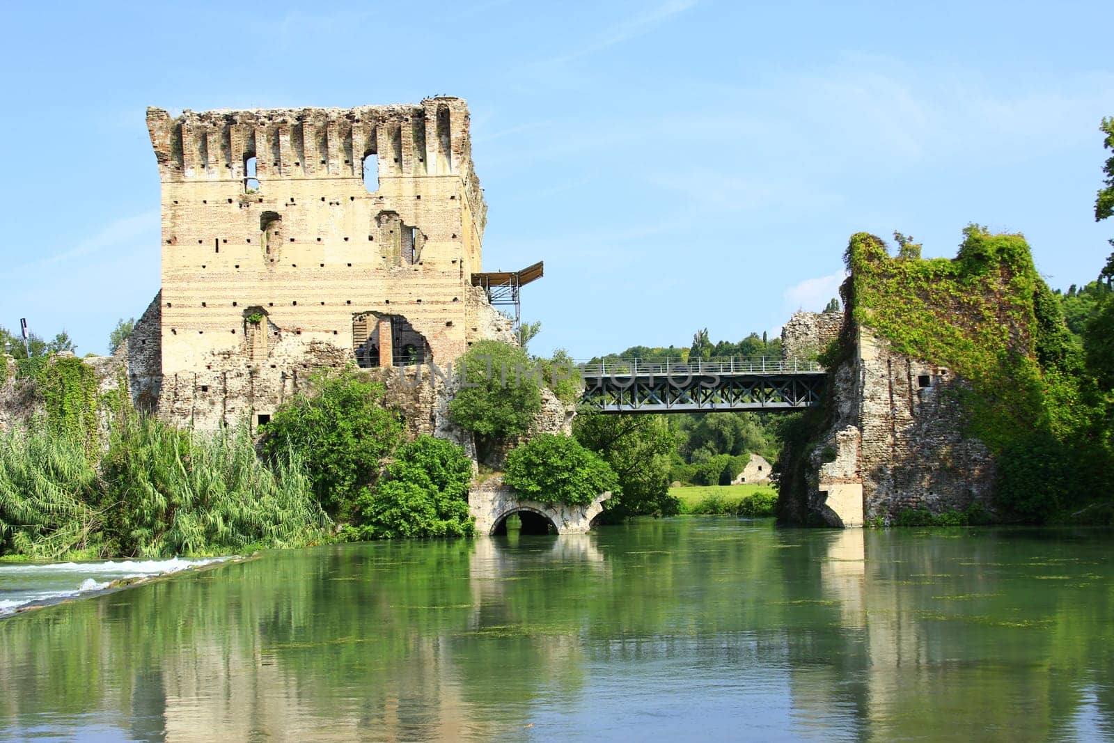 Visconti Bridge,Valeggio sul Mincio