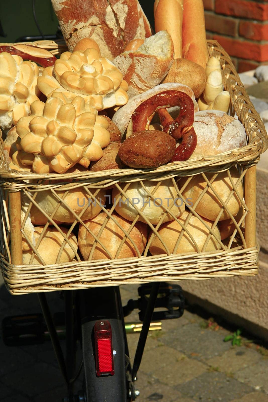 Basket of baked goods