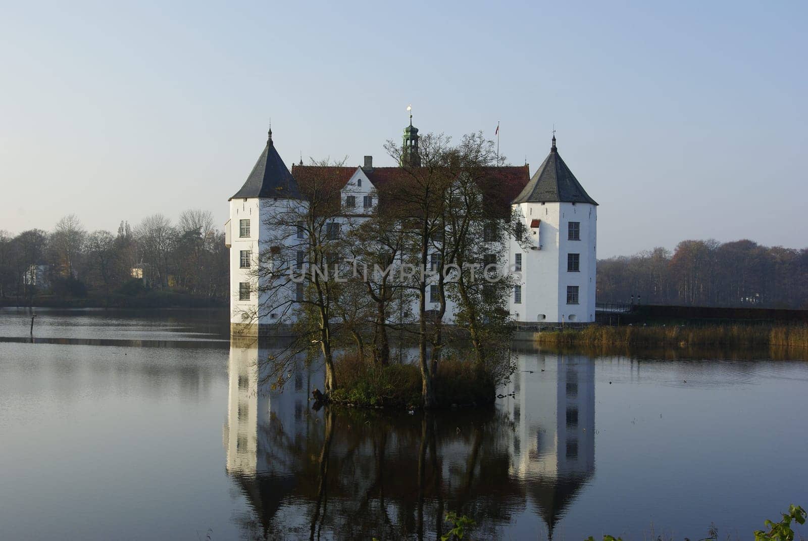 Historic moated castle