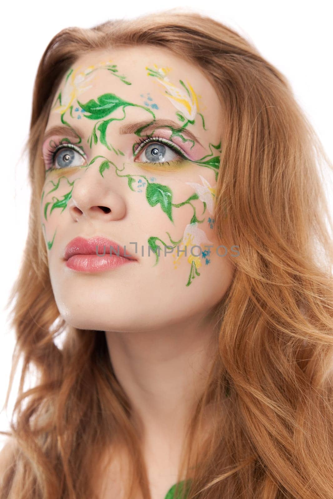 Young girl in the Spring image