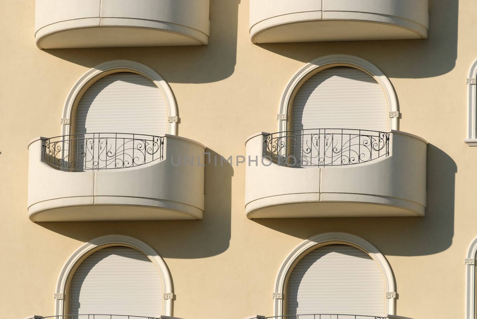 arched windows on the Adriatic coast