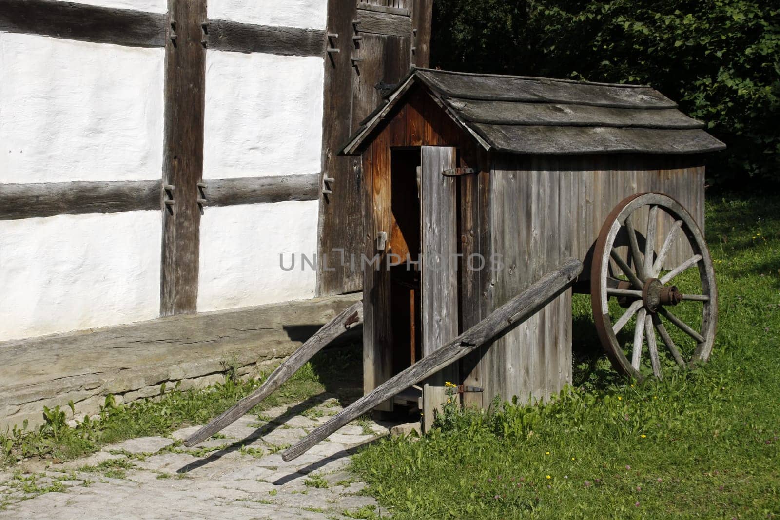 Old shepherd's cart