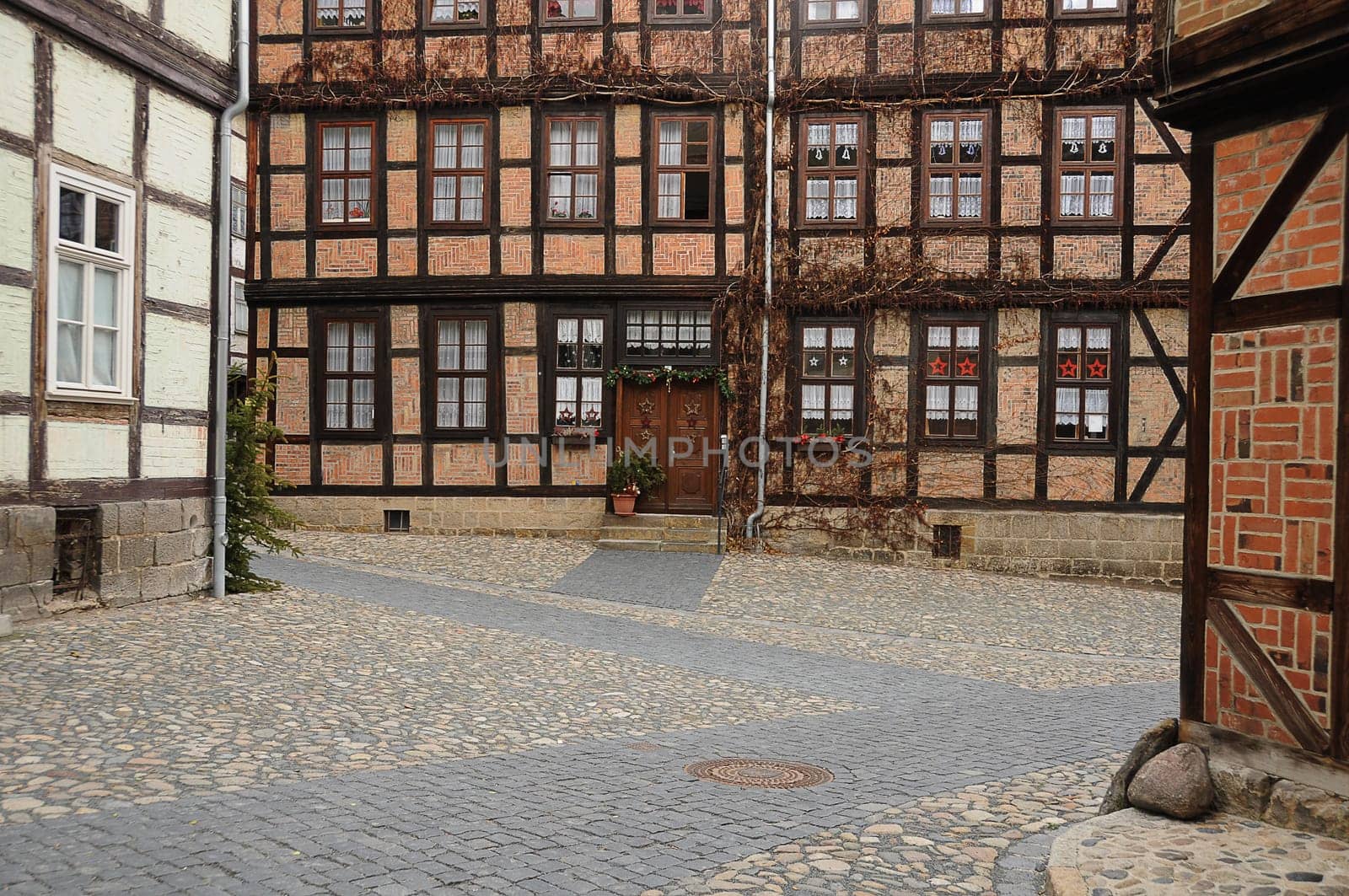 Half-timbered houses