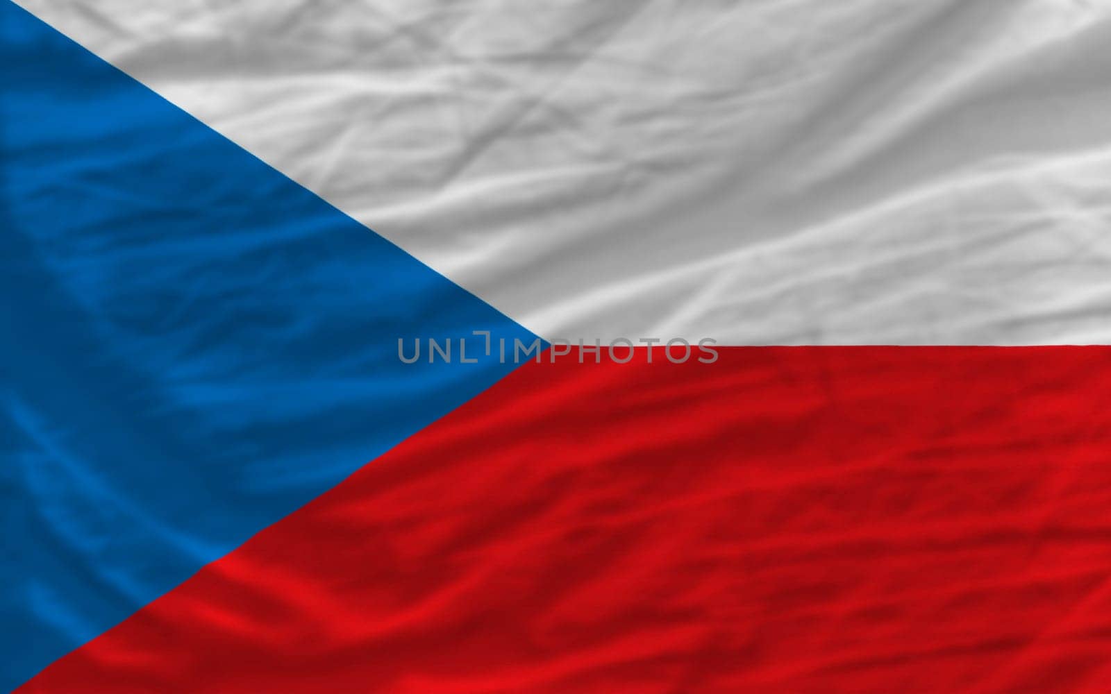 complete national flag of czech covers whole frame, waved, crunched and very natural looking. It is perfect for background