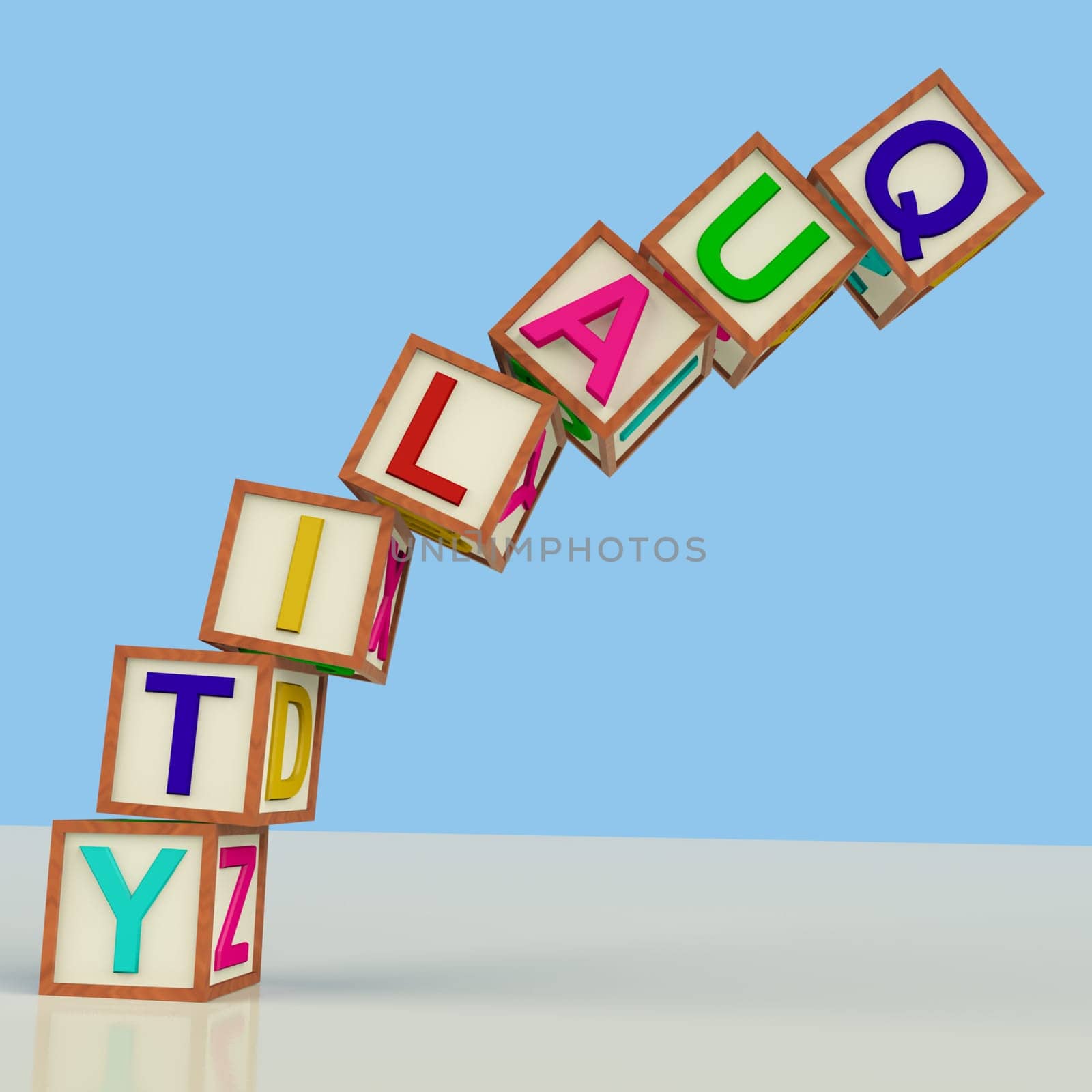 Quality Blocks Showing Excellence Perfection And Improvements