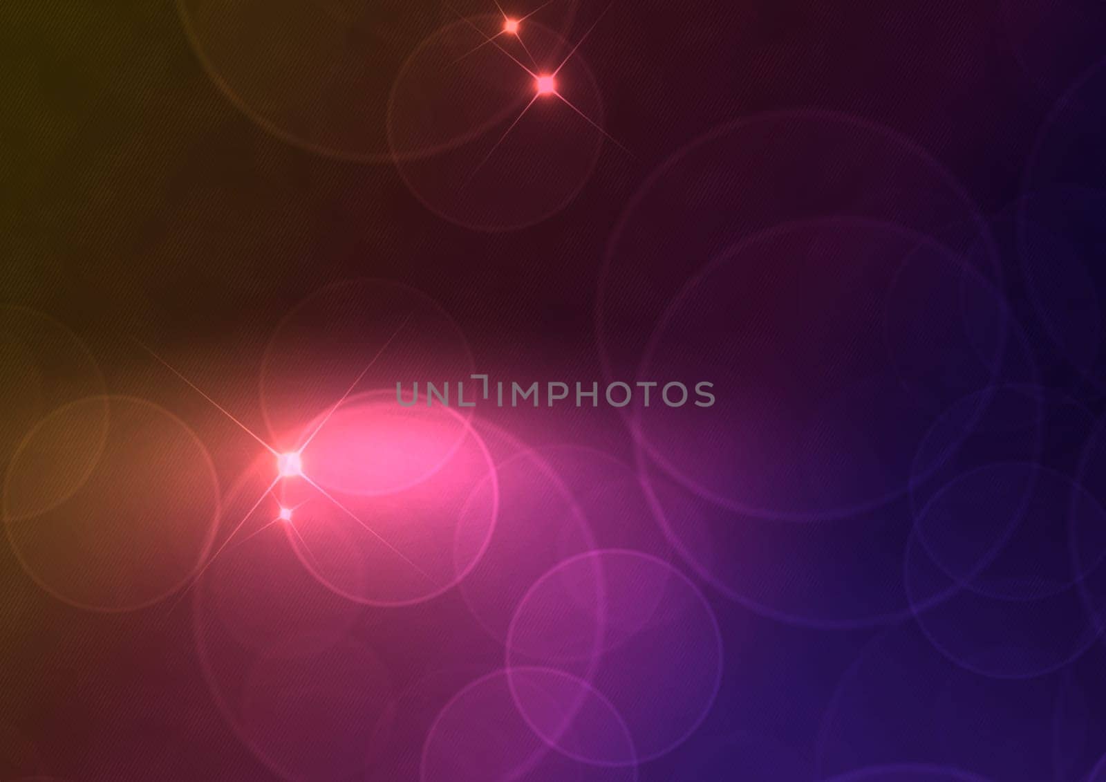 Abstract Background - Multicolor Blurred Lights on Dark Background