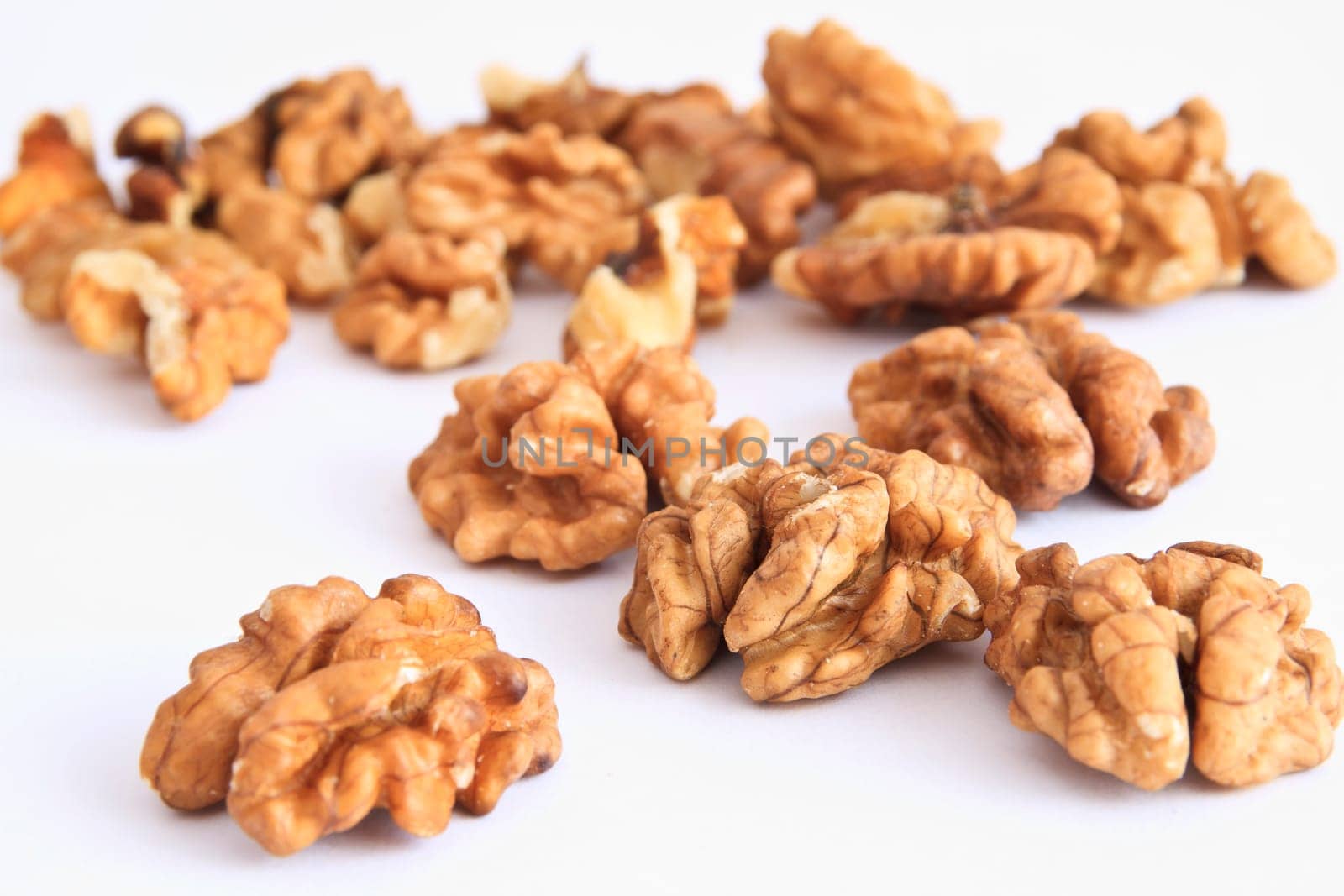 Nuts isolated on white