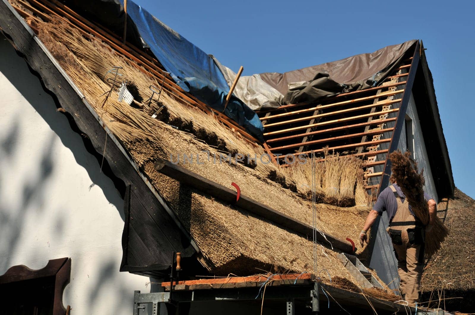 Thatched roofers