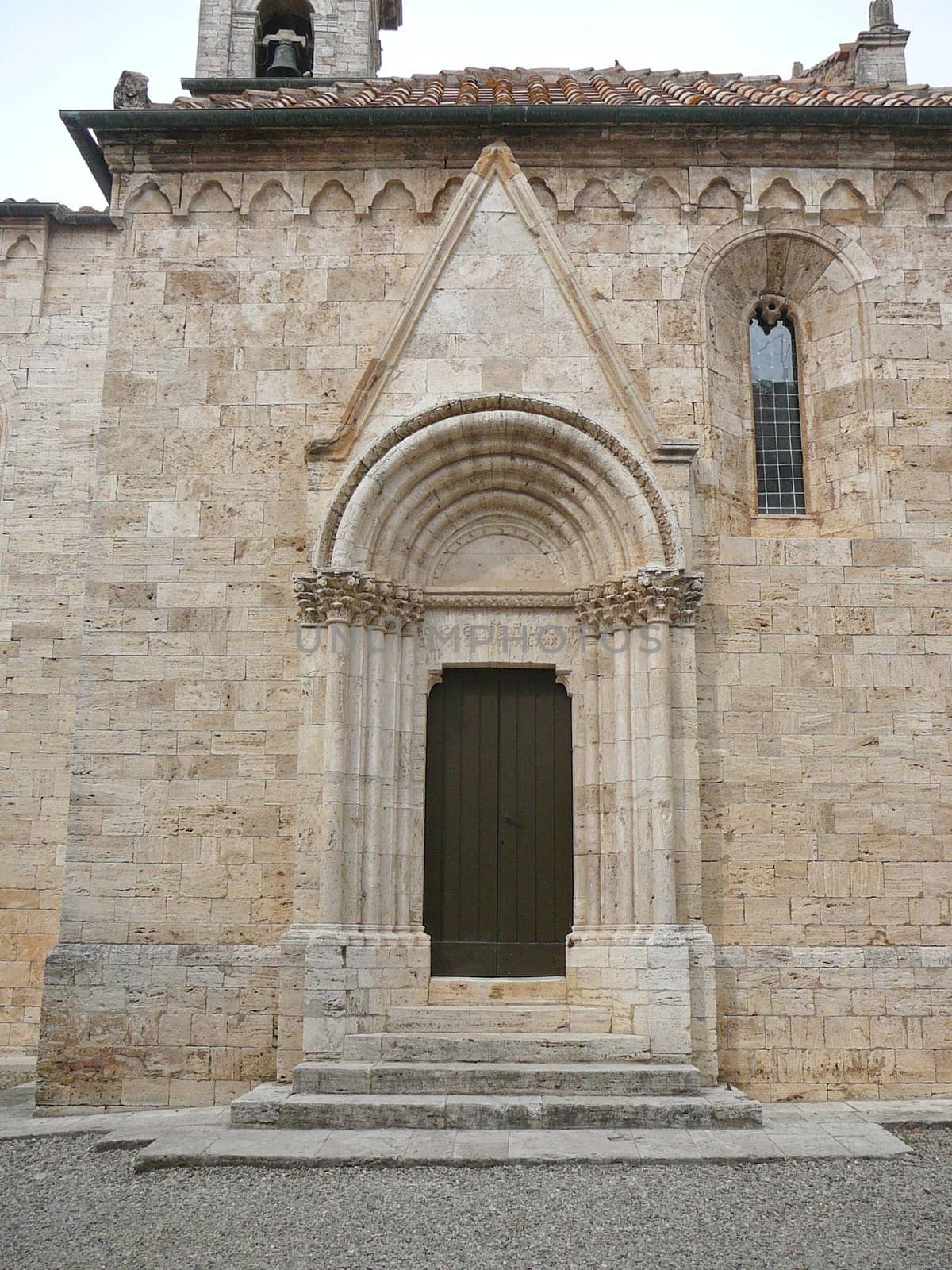 View of San Quirico d Orcia, Tuscany, Italy