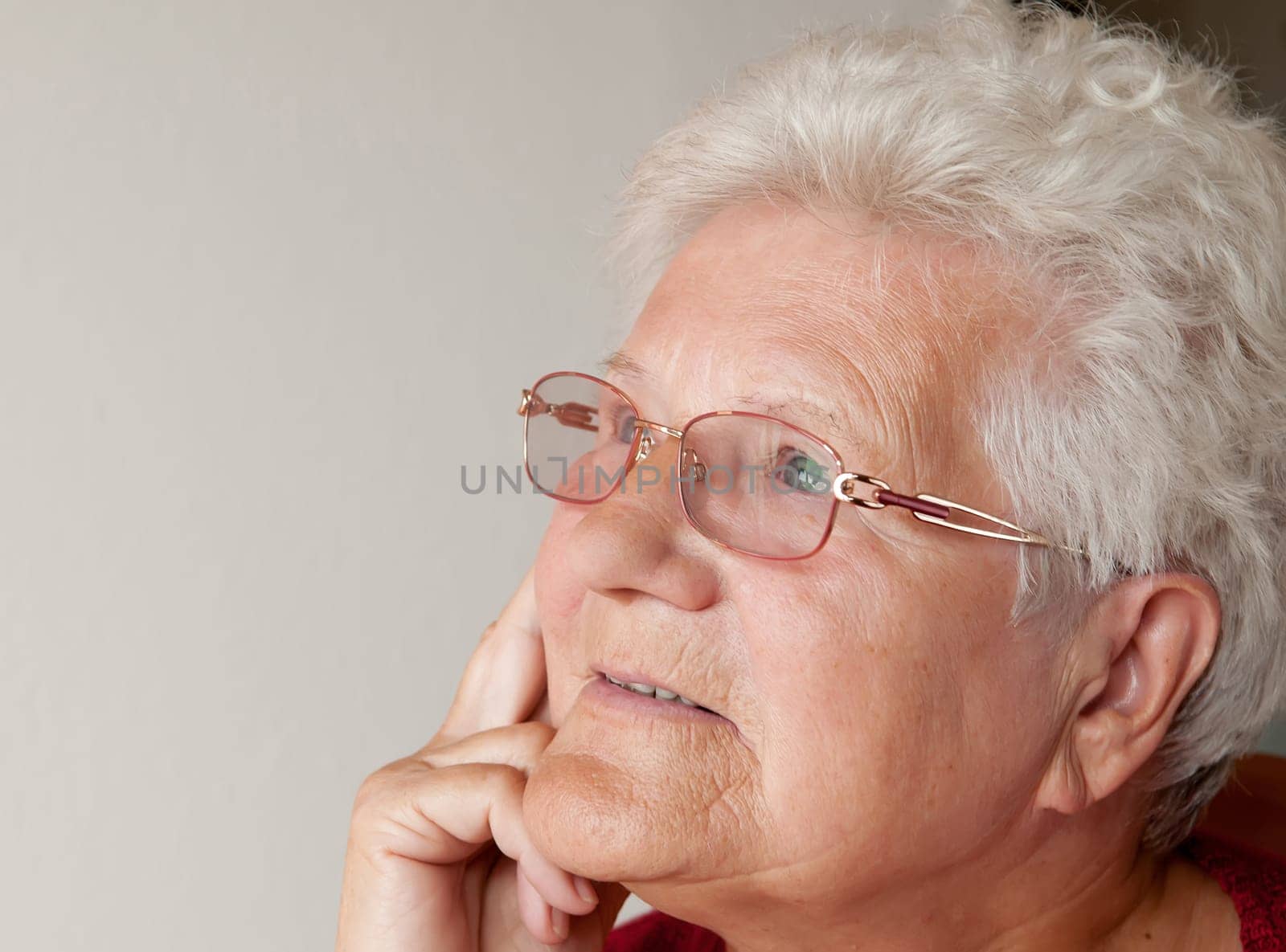 Portrait of an old woman