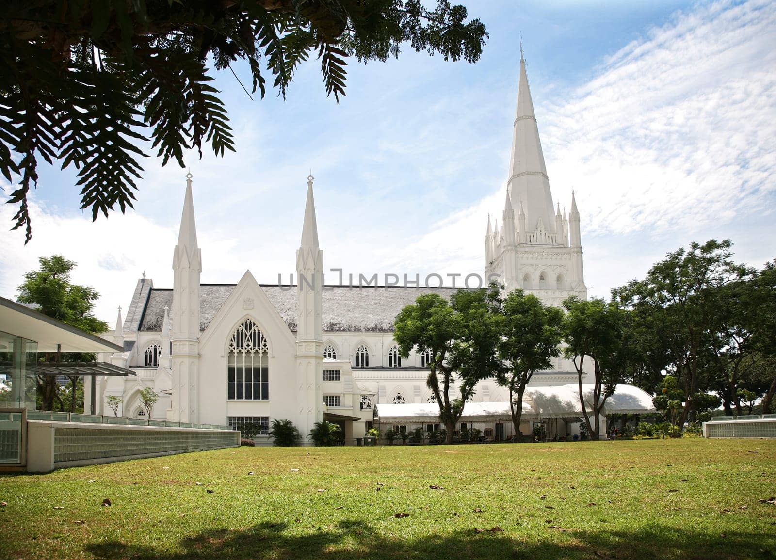 St.Andrew&#039 s Cathedral - one of Singapore&#039 s oldest cathedrals