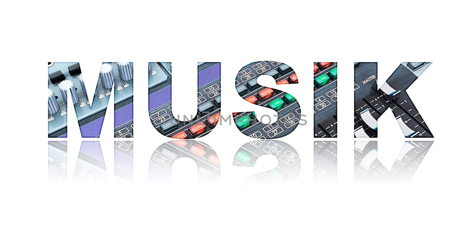 Music Text Concept