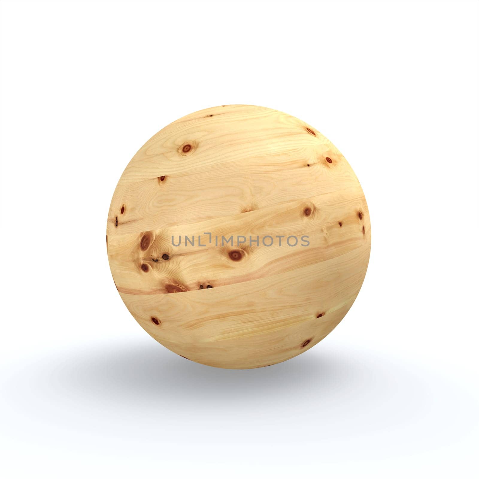 Wooden Ball - Stone Pine