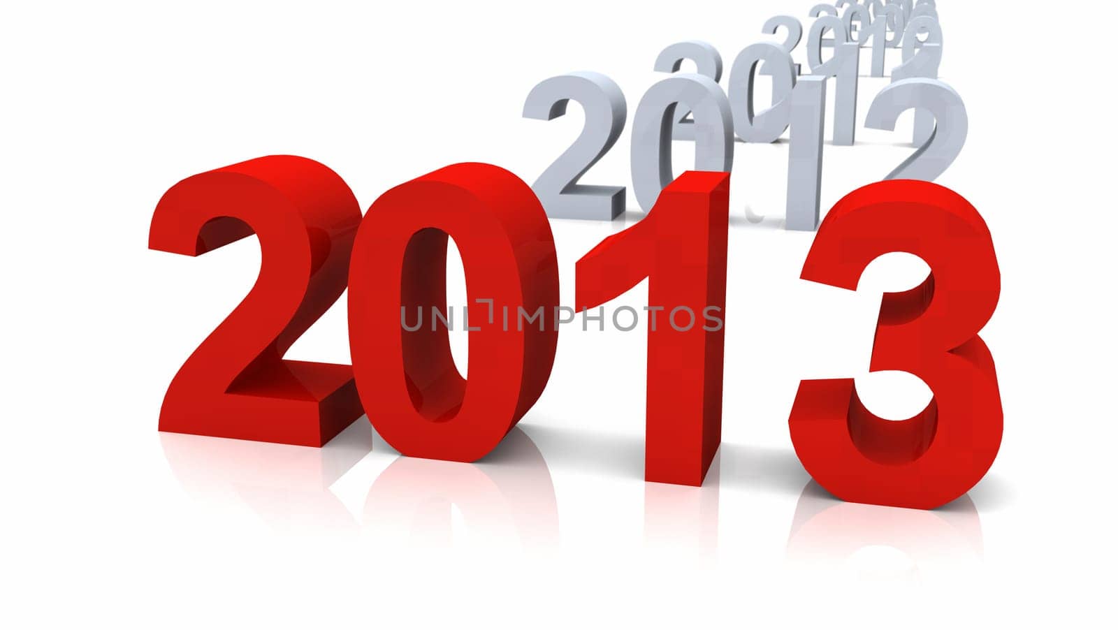 Chronologically to 2013 - Red Grey