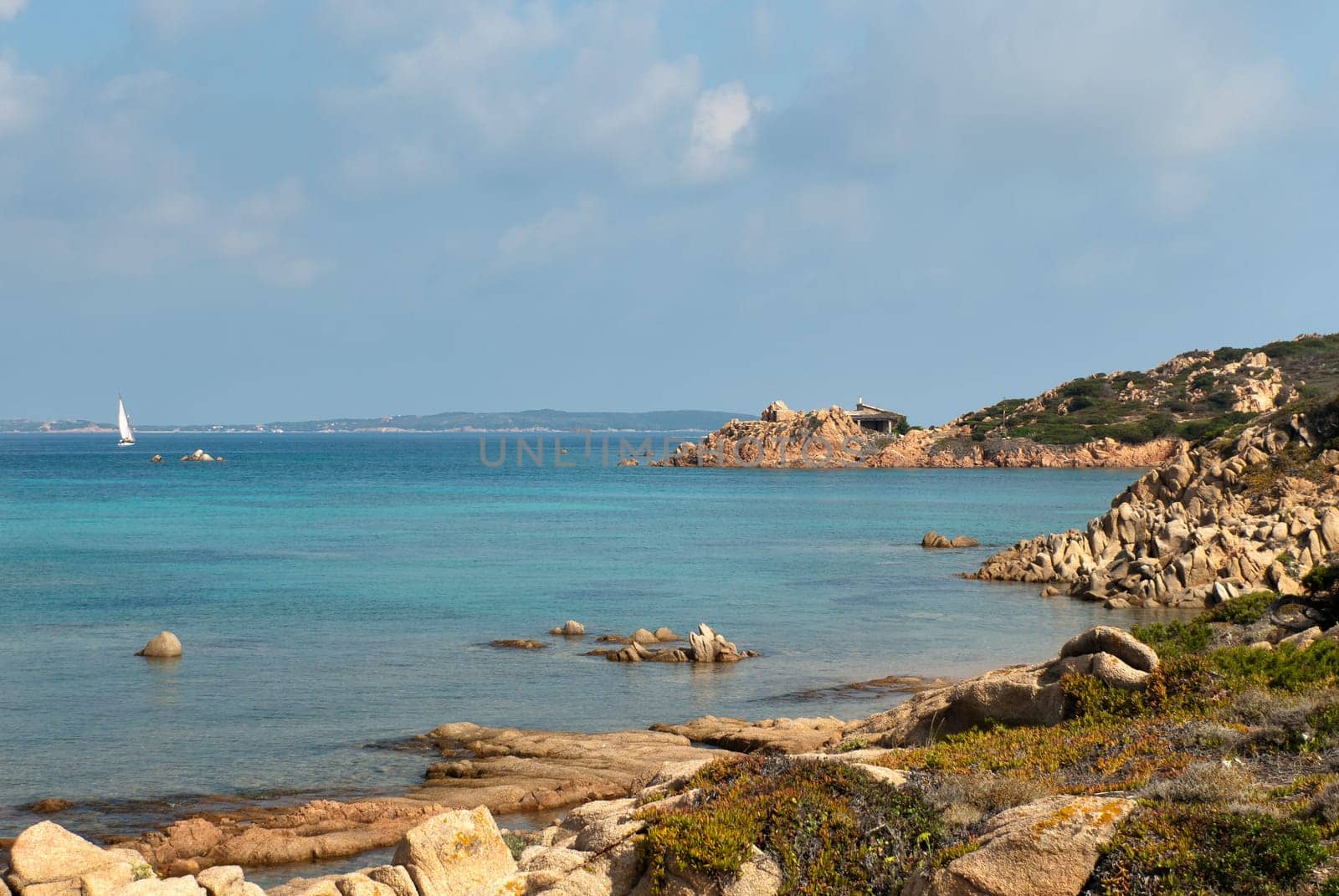 Spalmatore beach on the island of La Maddalena