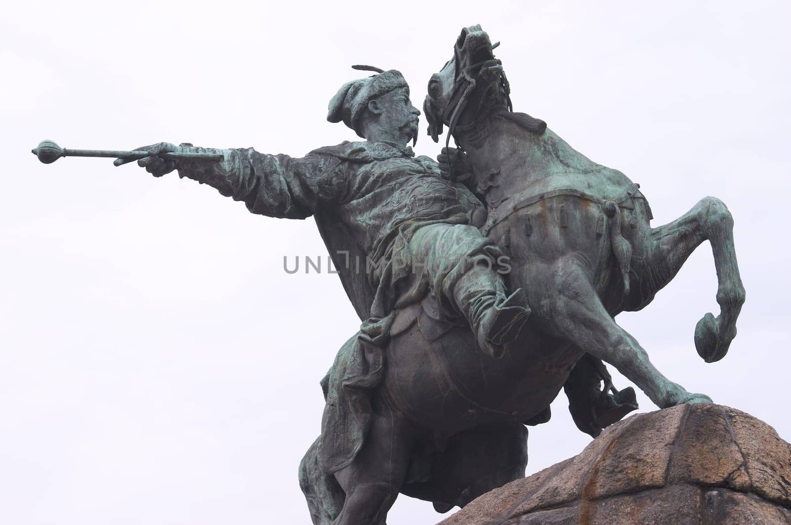Bogdan Khmelnitsky monument - Sophia square, Kiev, Ukraine