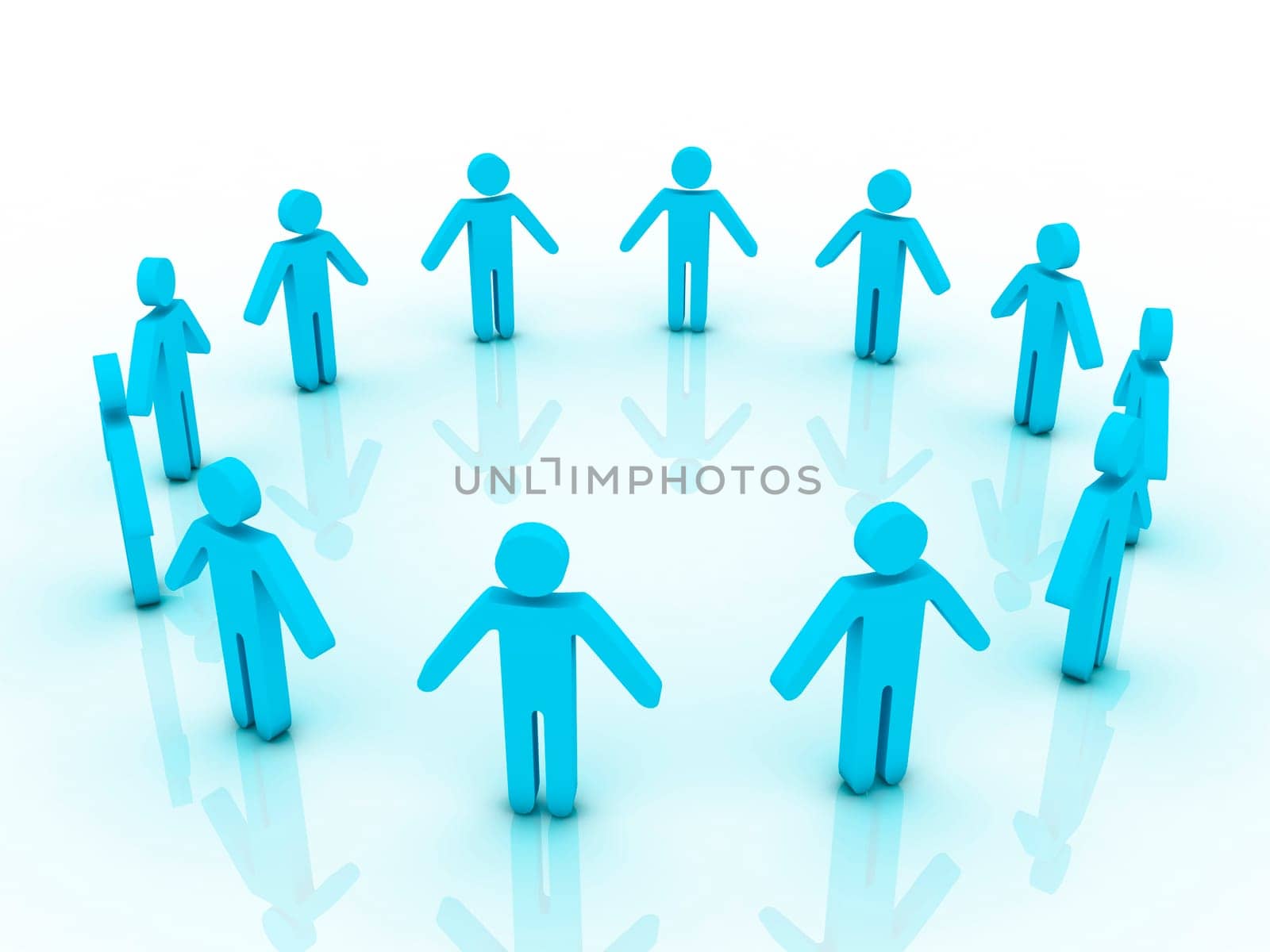 Human circle