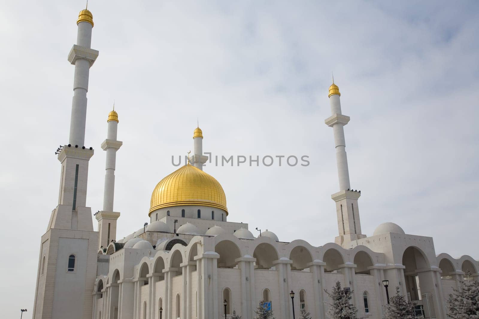 Mosque. Islam Center of Astana, capital of Kazakhstan, march 2007