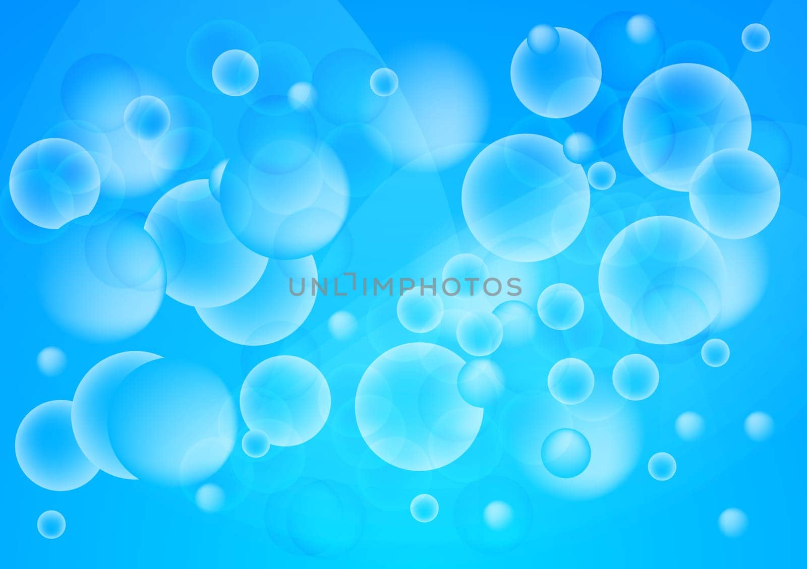 Bright abstract background with bubbles (eps 10)