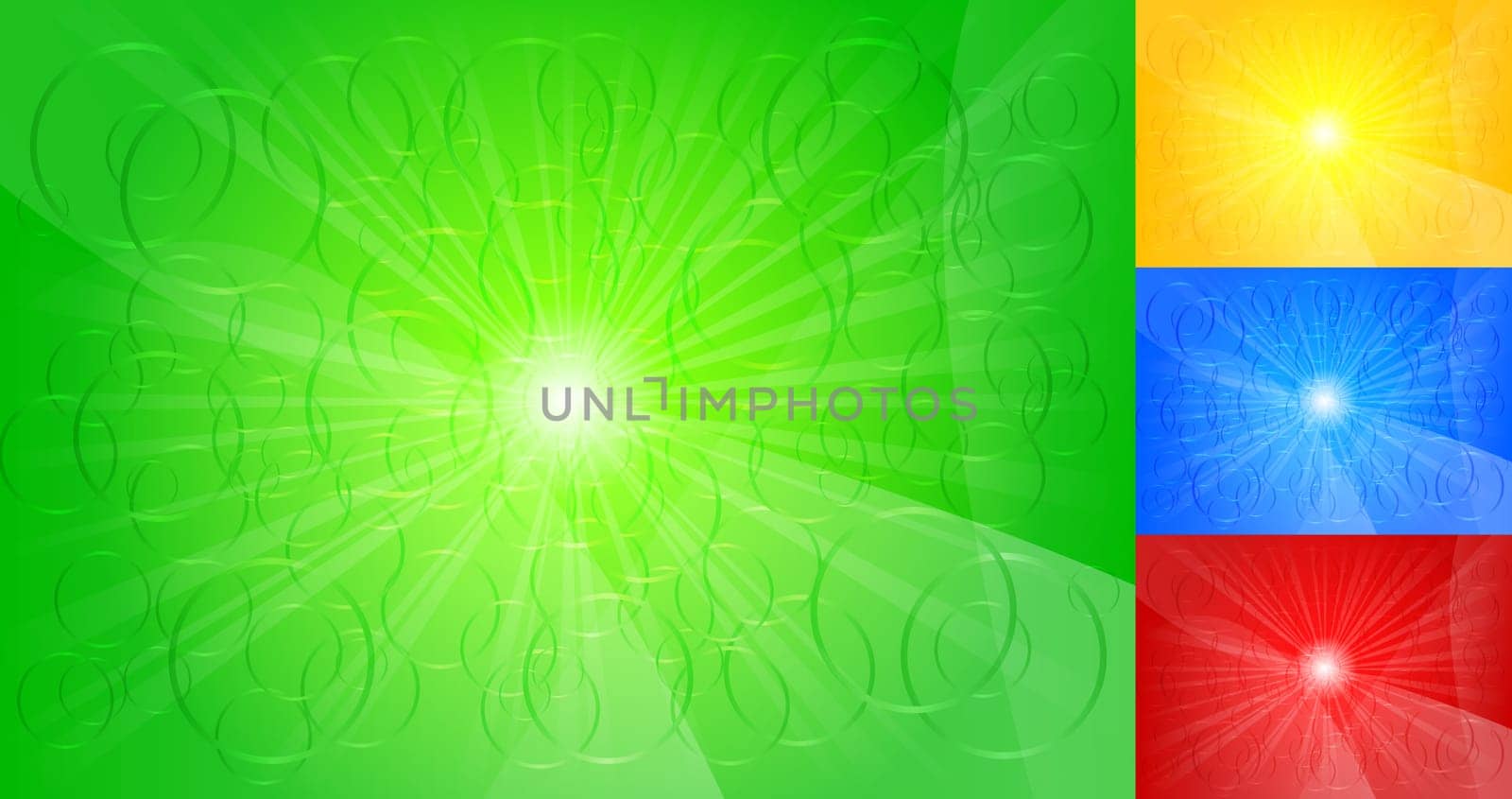 Set of colourful backgrounds for your design -  eps 10