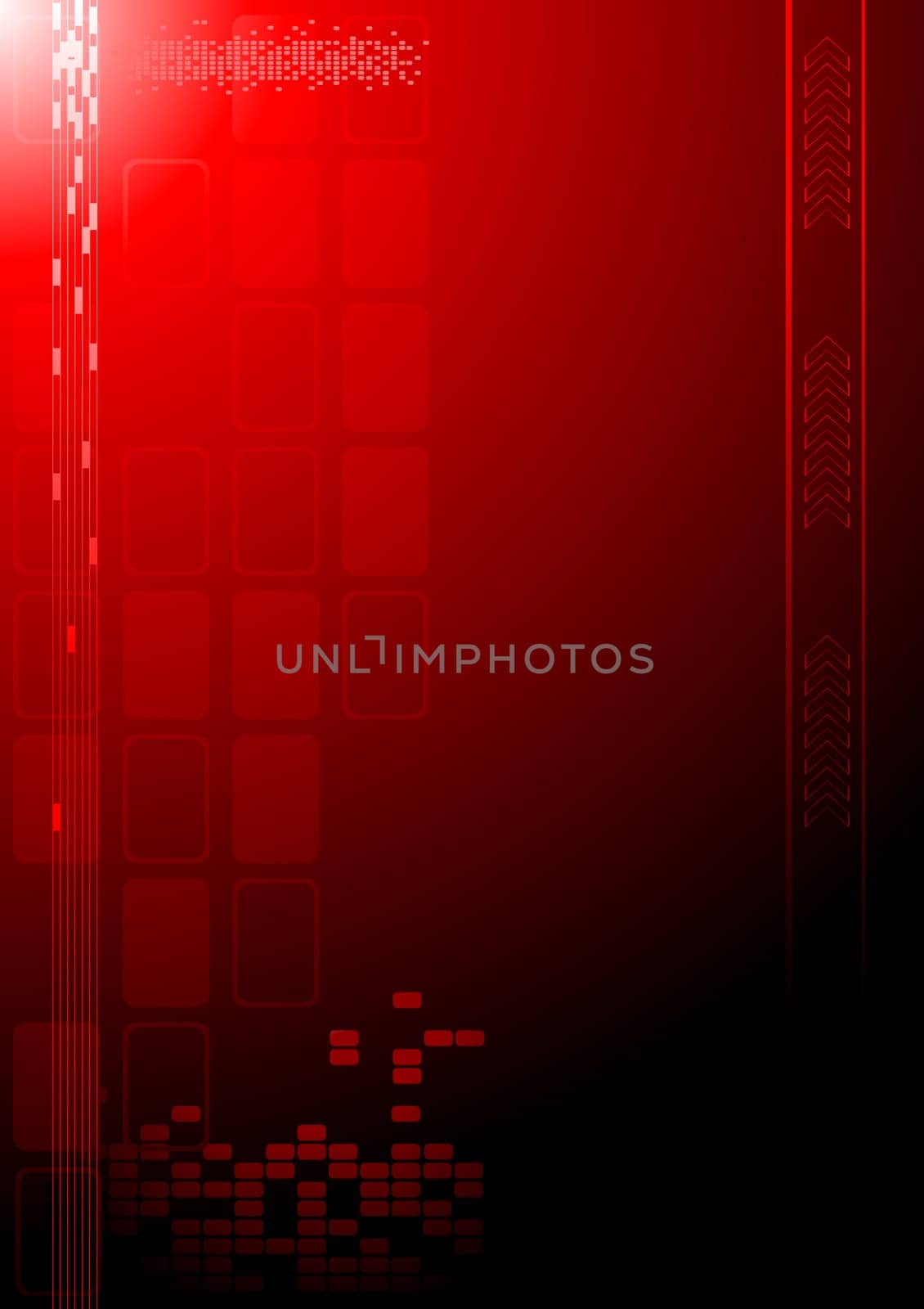 Dark technical background for your design (vertical position)