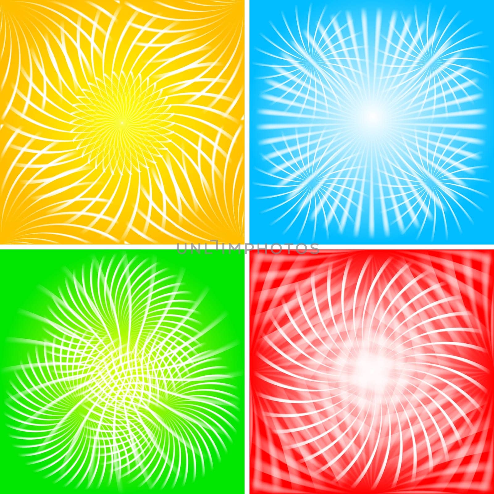 Set of beams backgrounds - eps 10