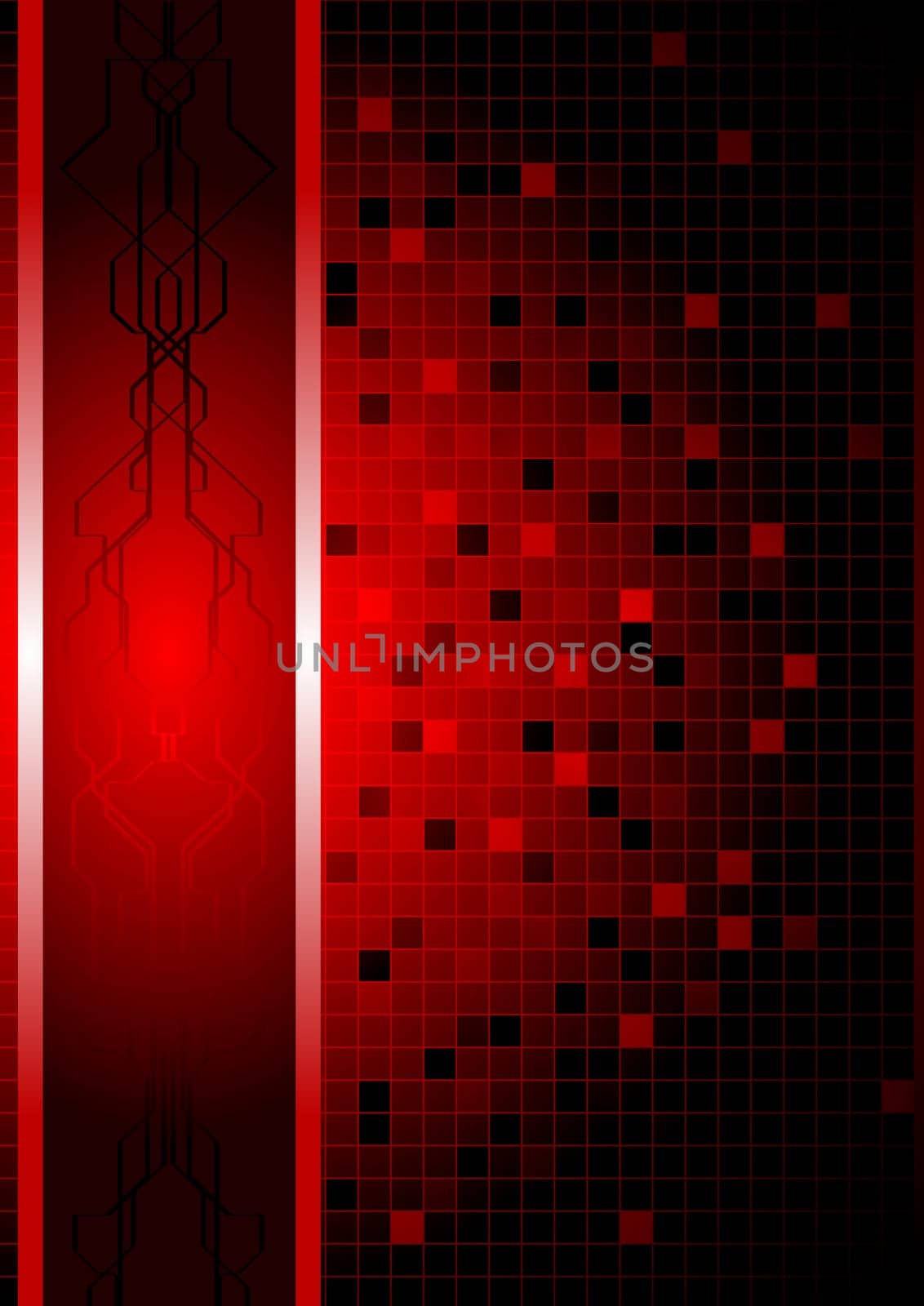 Dark technical background for your design