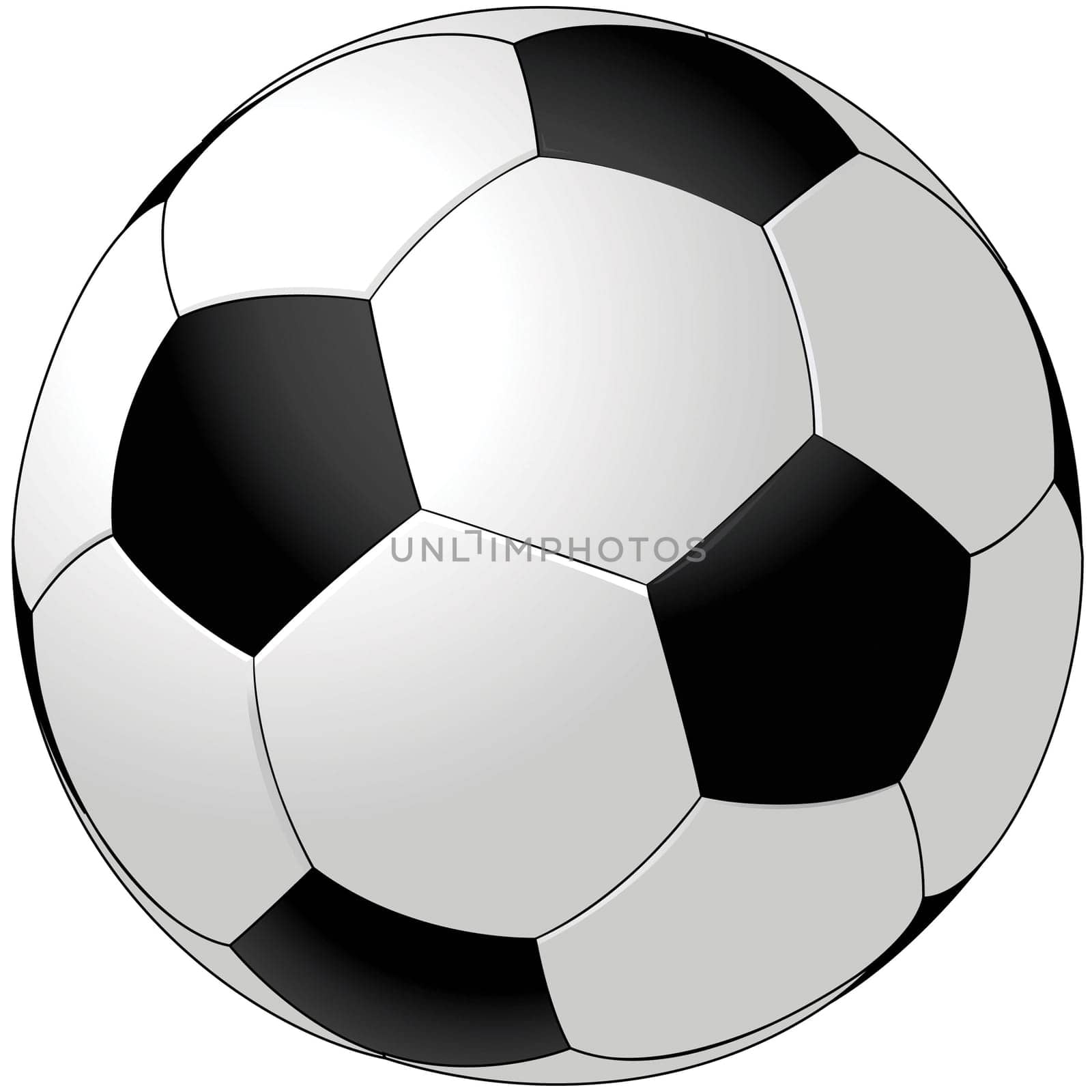 Soccer ball illustration