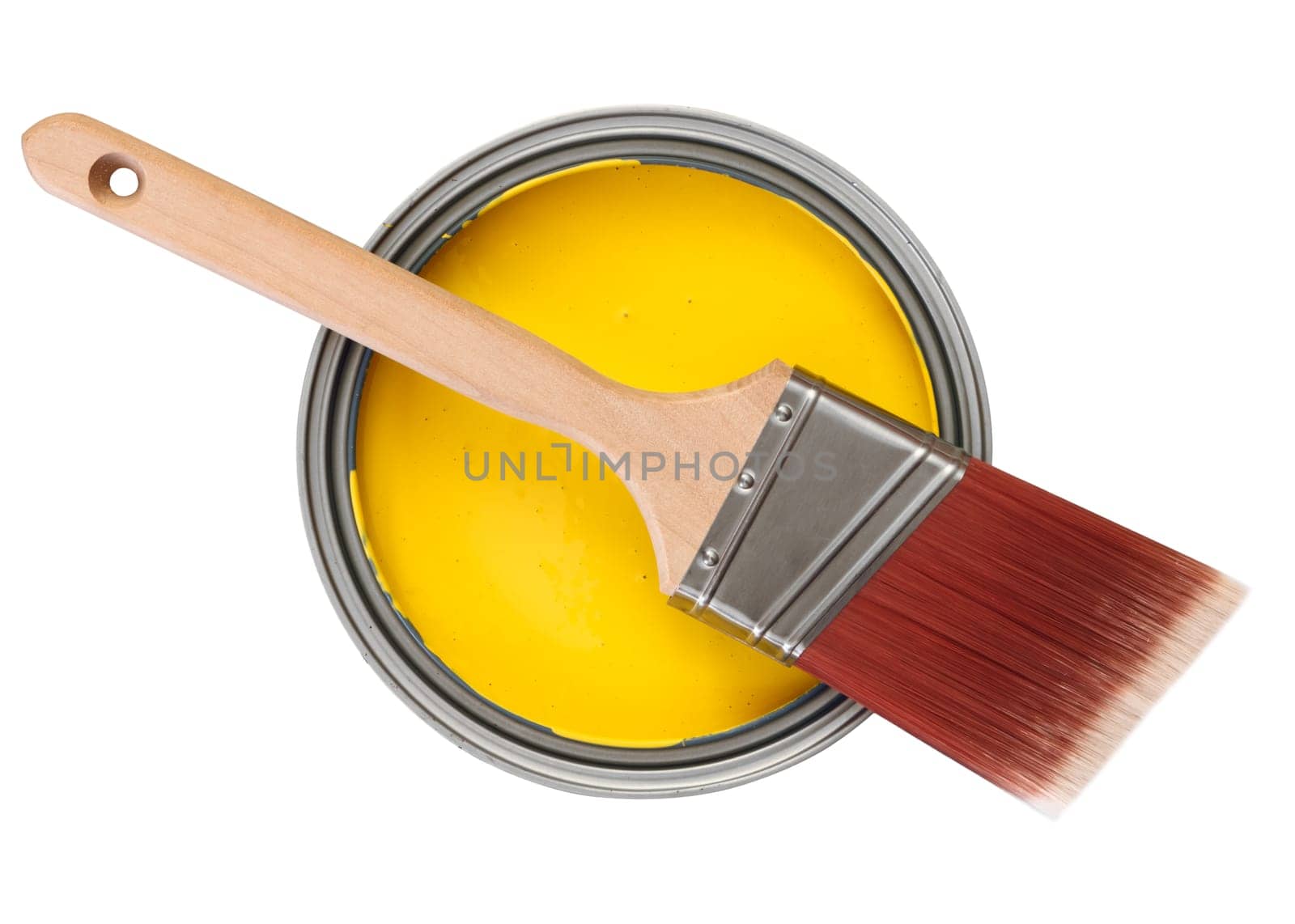 yellow paint