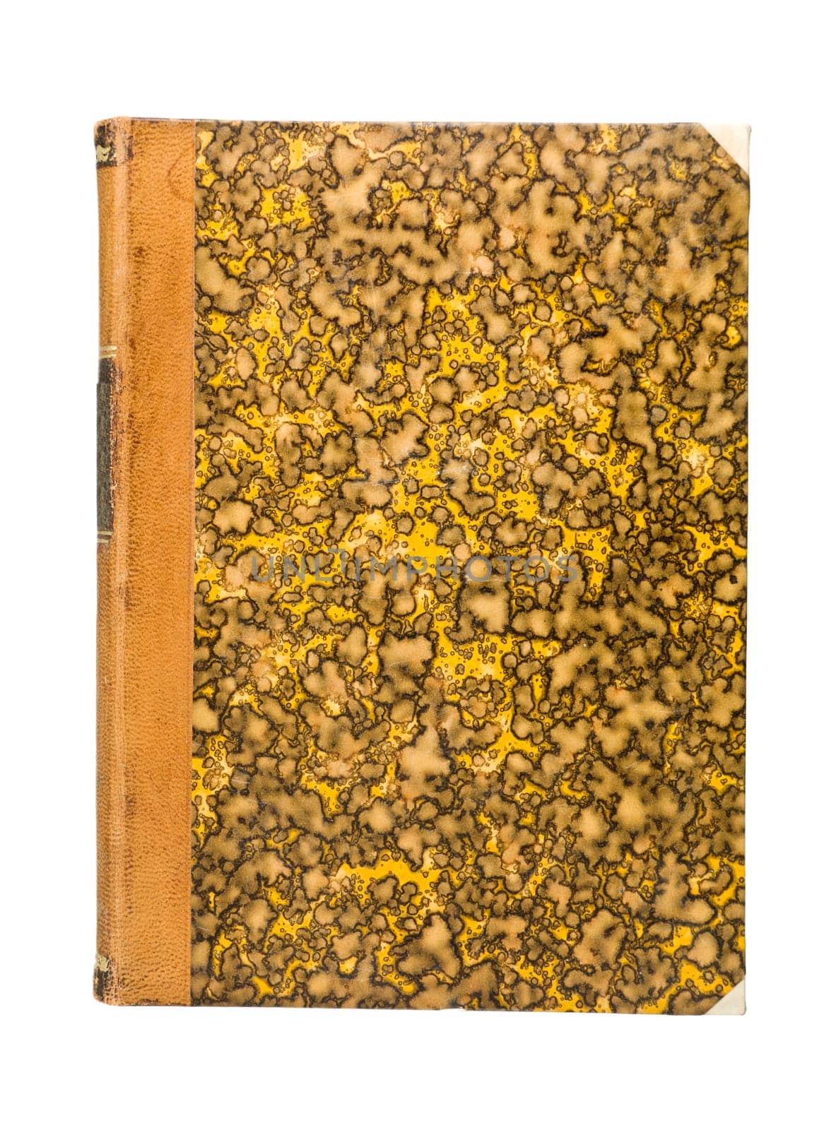 Antique Book isolated on white background