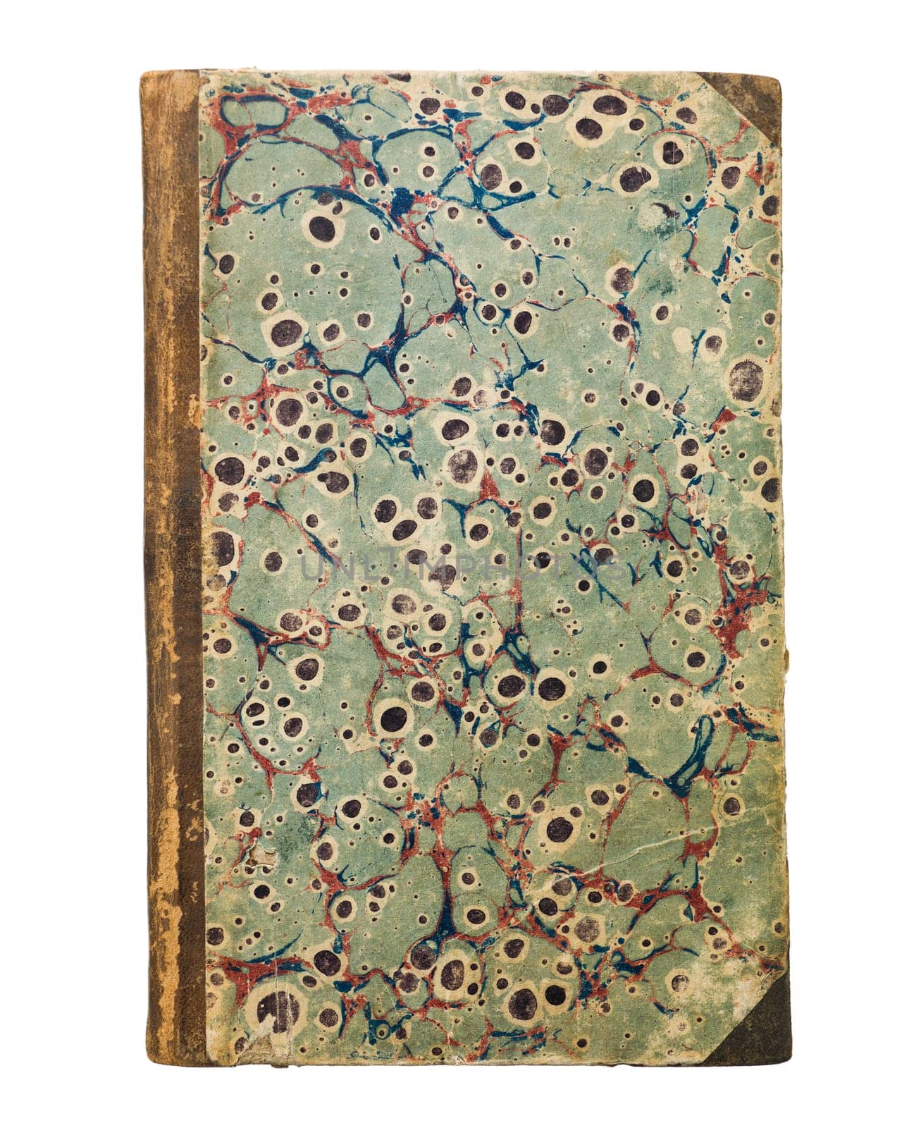 Antique Book isolated on white background