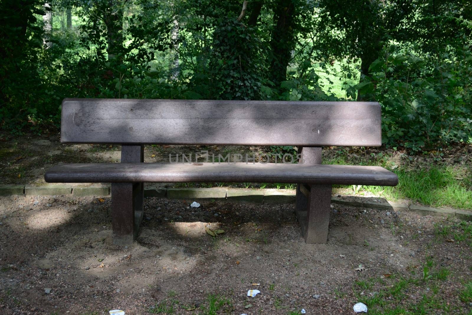 shady place with bench