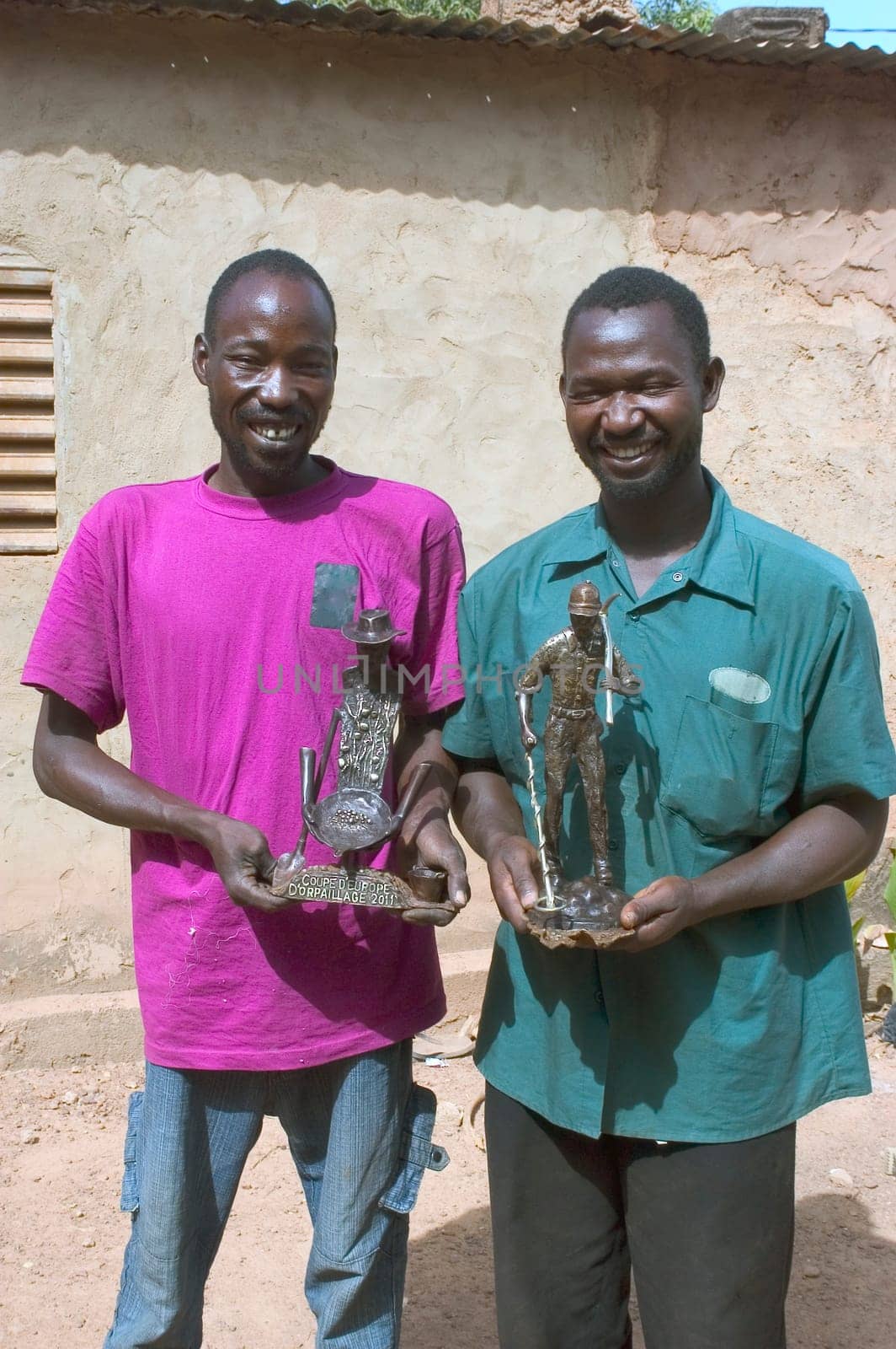 Manufacturing of Bronze in Burkina Faso Faso. The bronziers take large chances by running bronze without any protection in an extreme furnace. Works of art which they produce are of an incredible precision for the little of tools they have.
