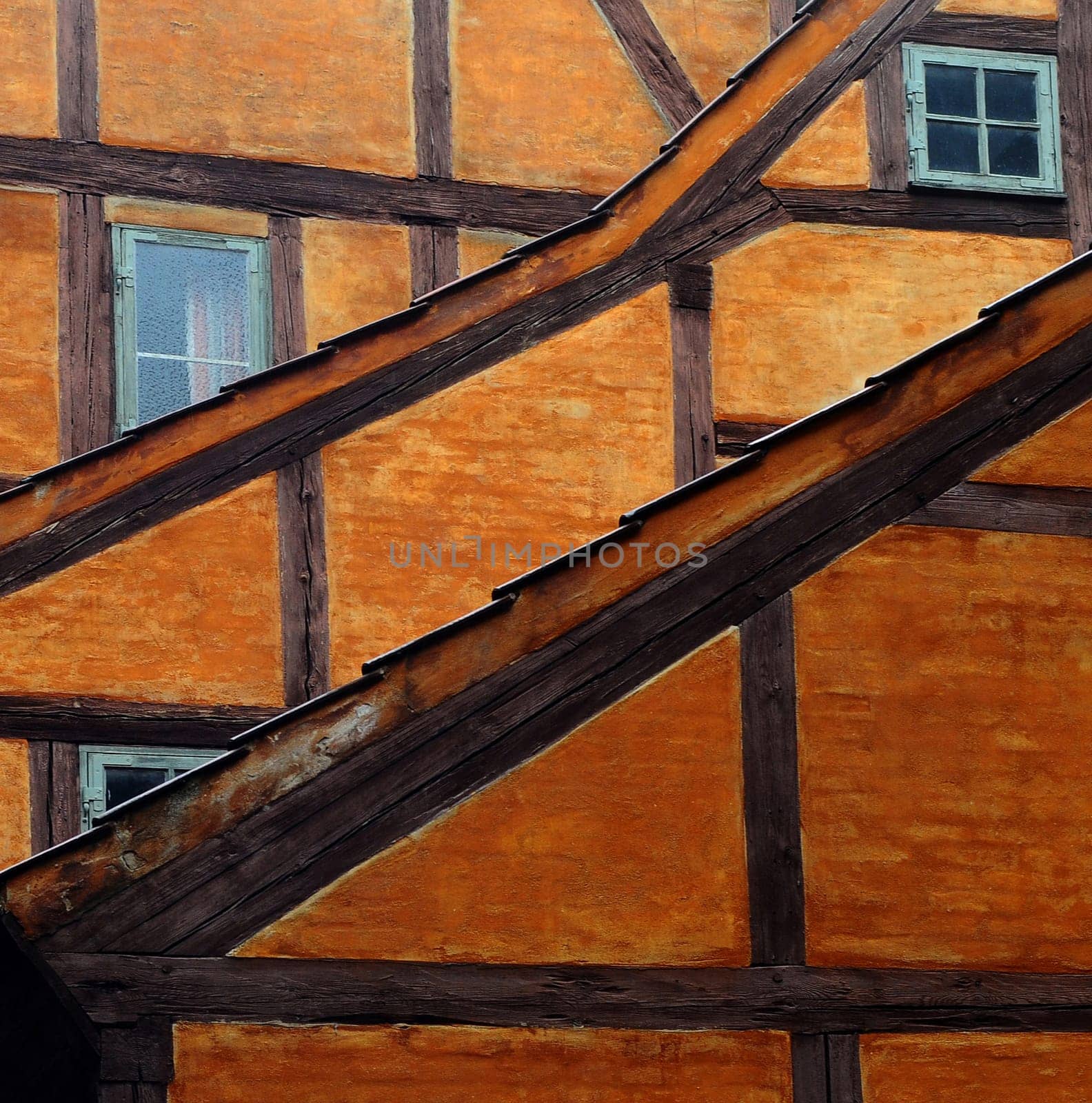Half-timbered house in Copenhagen