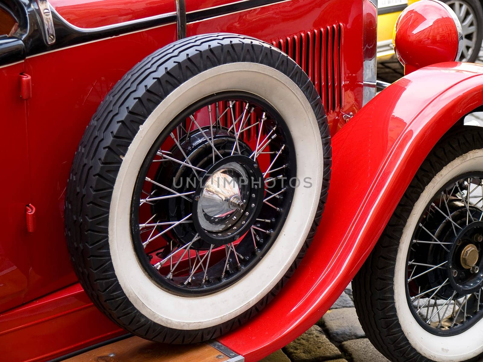 old classic car wheels and tyres