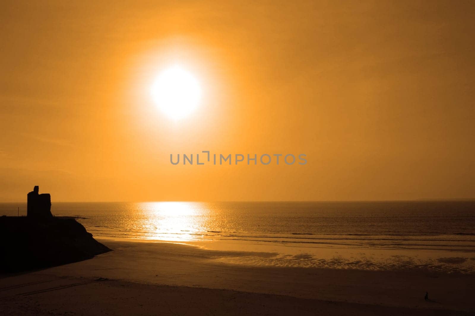 a scenic view of the irish coastline at ballybunion
