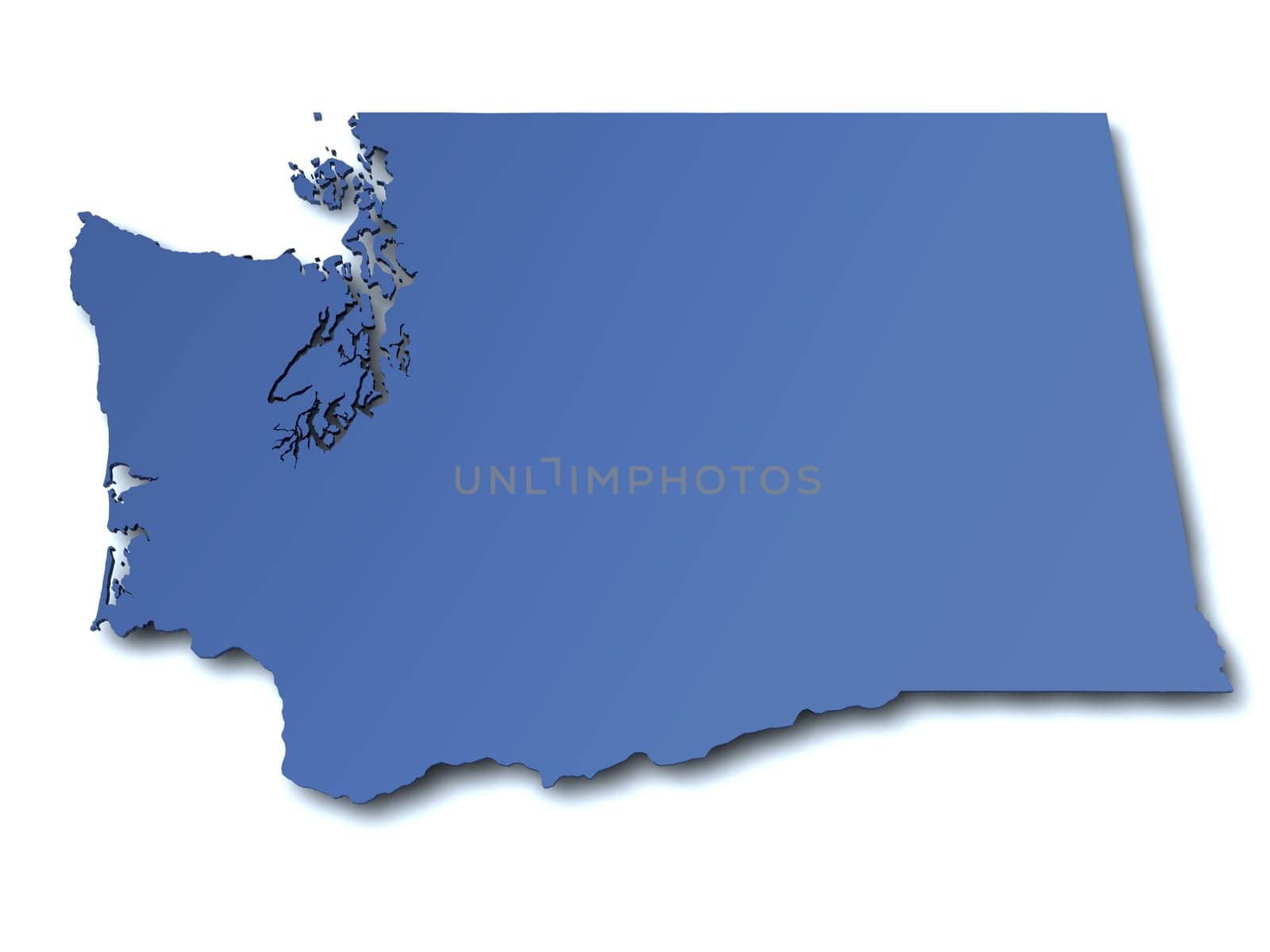 Map of Washington - United States