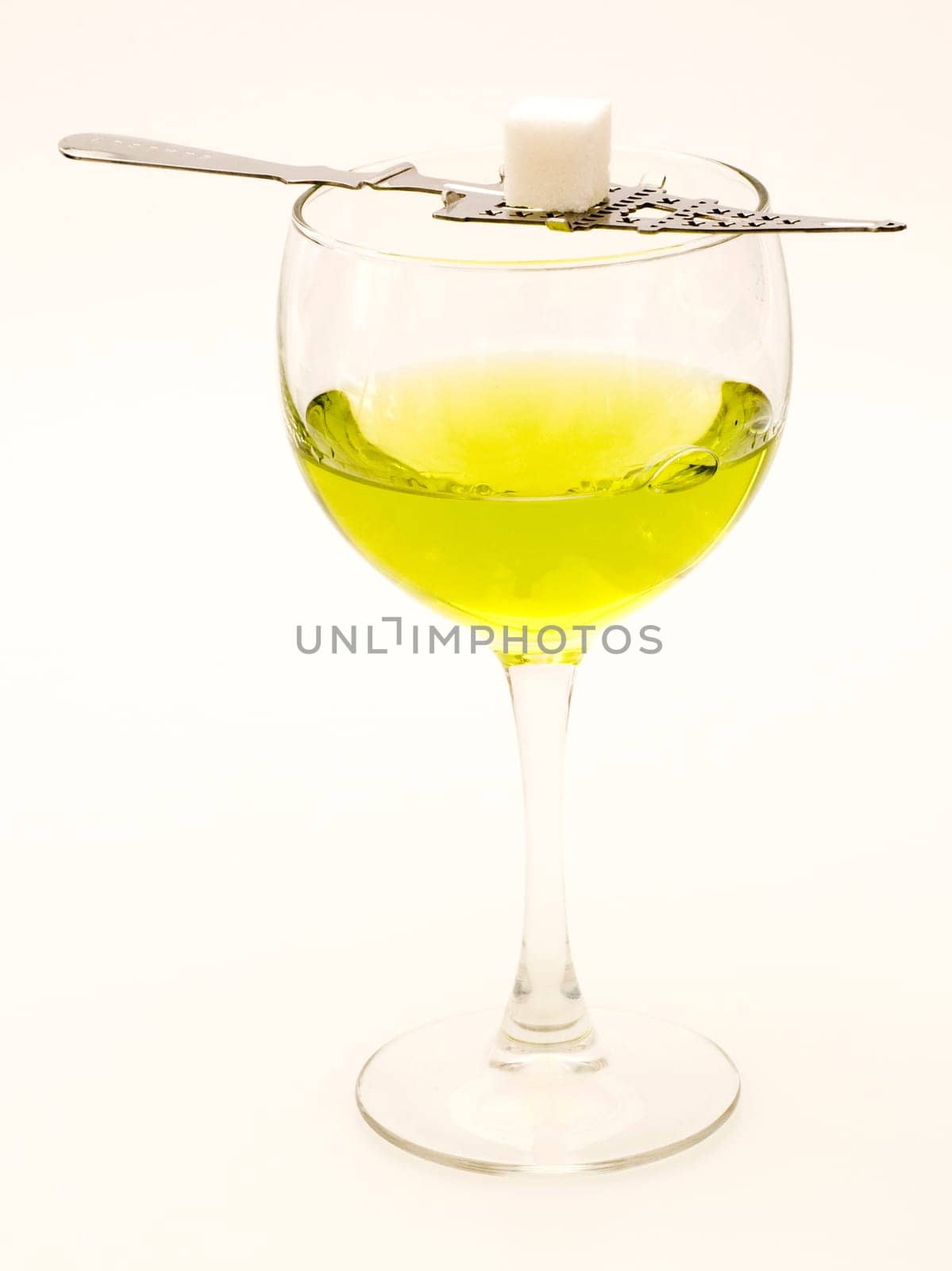 Absinthe with Sugar Cube
