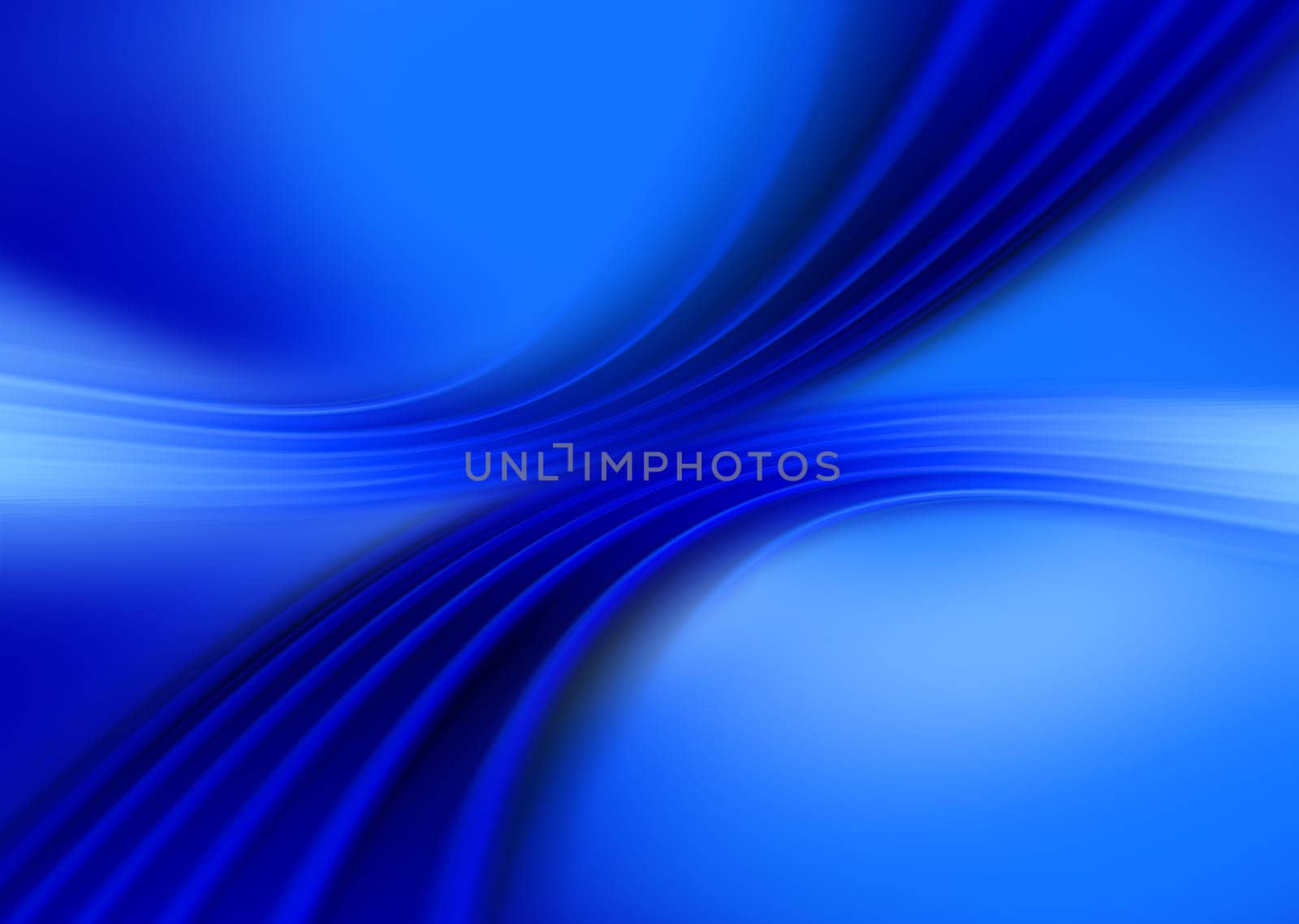 Illustration of abstract water design on blue background