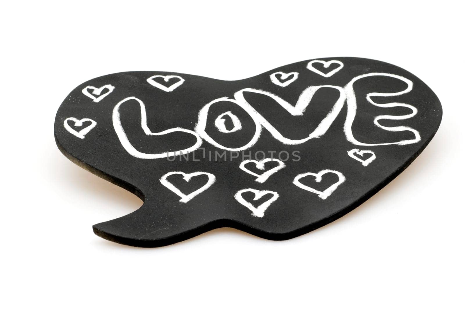 Love on Chalkboard