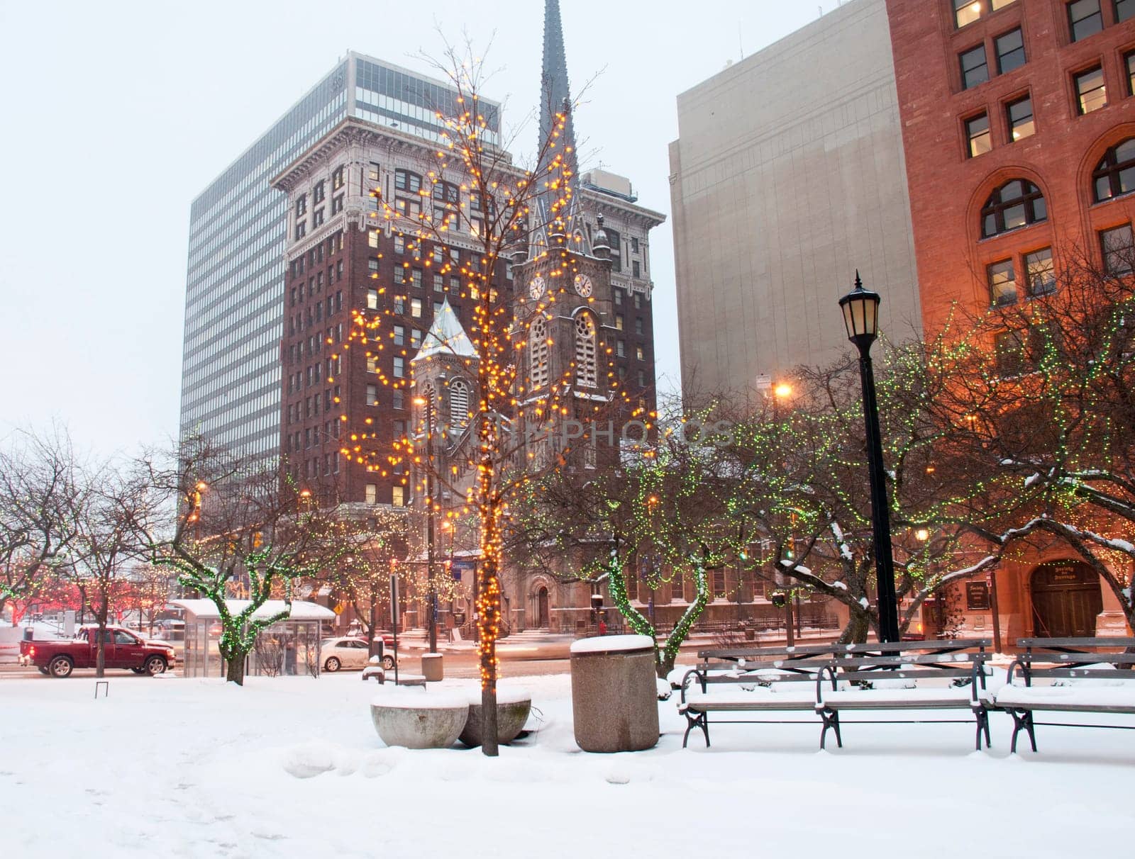 Cleveland in the Winter