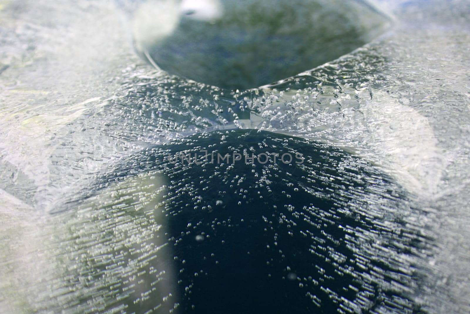 A bridge made of ice