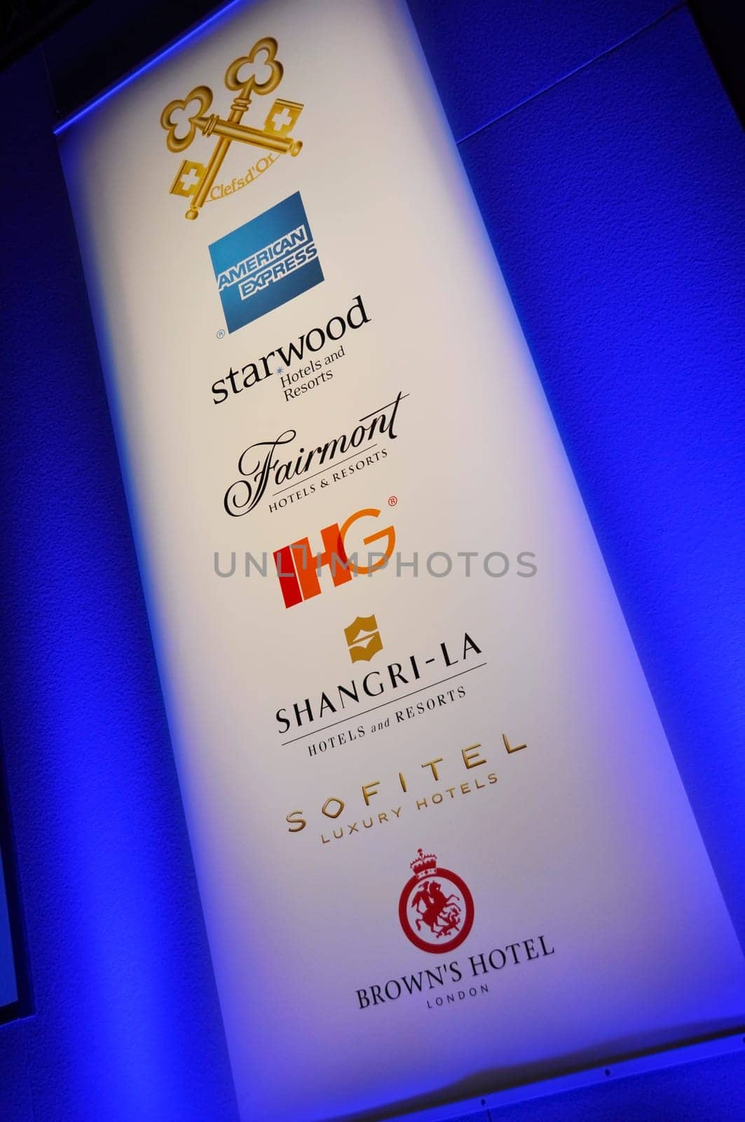 London - UK, January 30, 2012: 59th UICH les Clefs d&#039 Or International Congress at the Sheraton Park Lane