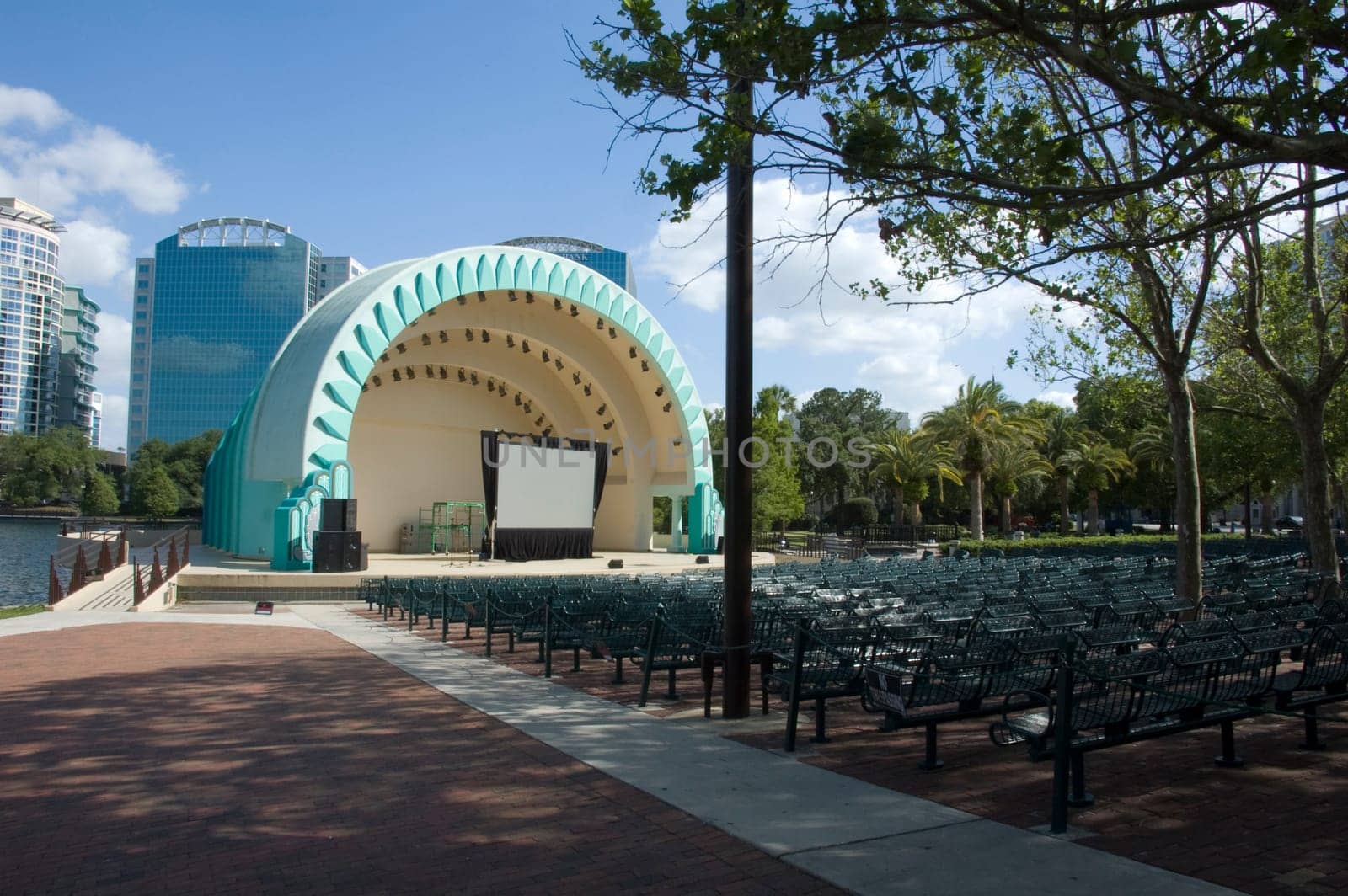 Amphitheater at Lake Eola Park in Orlando