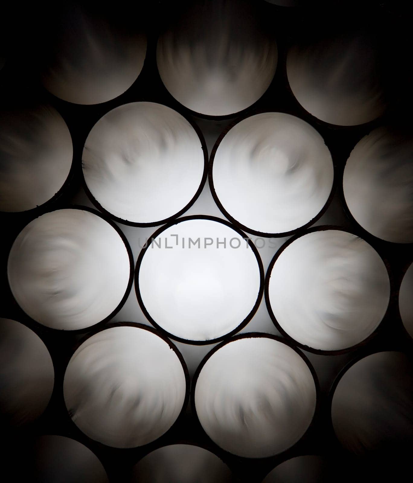 Industrial pipes as a pattern