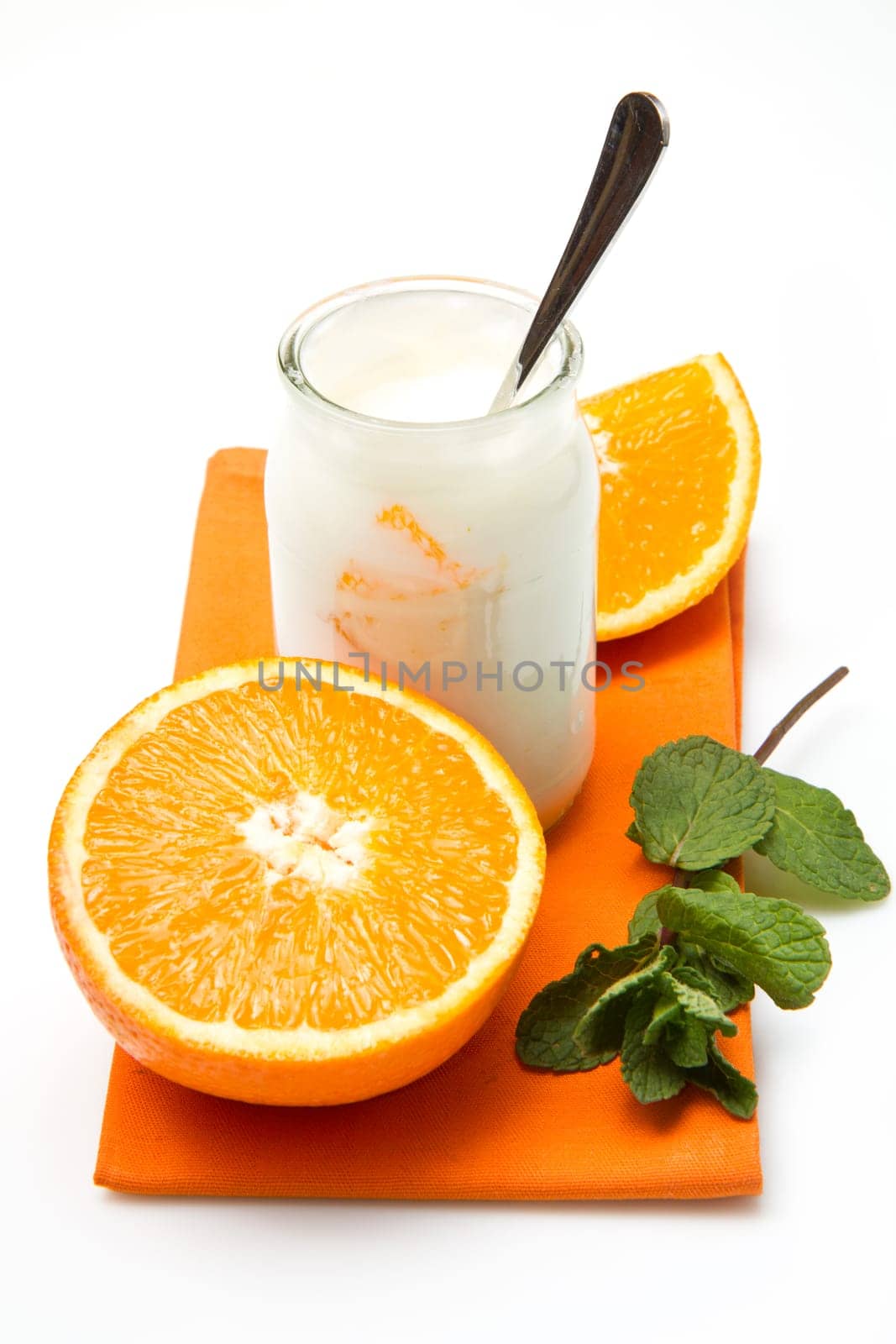 yogurt with orange